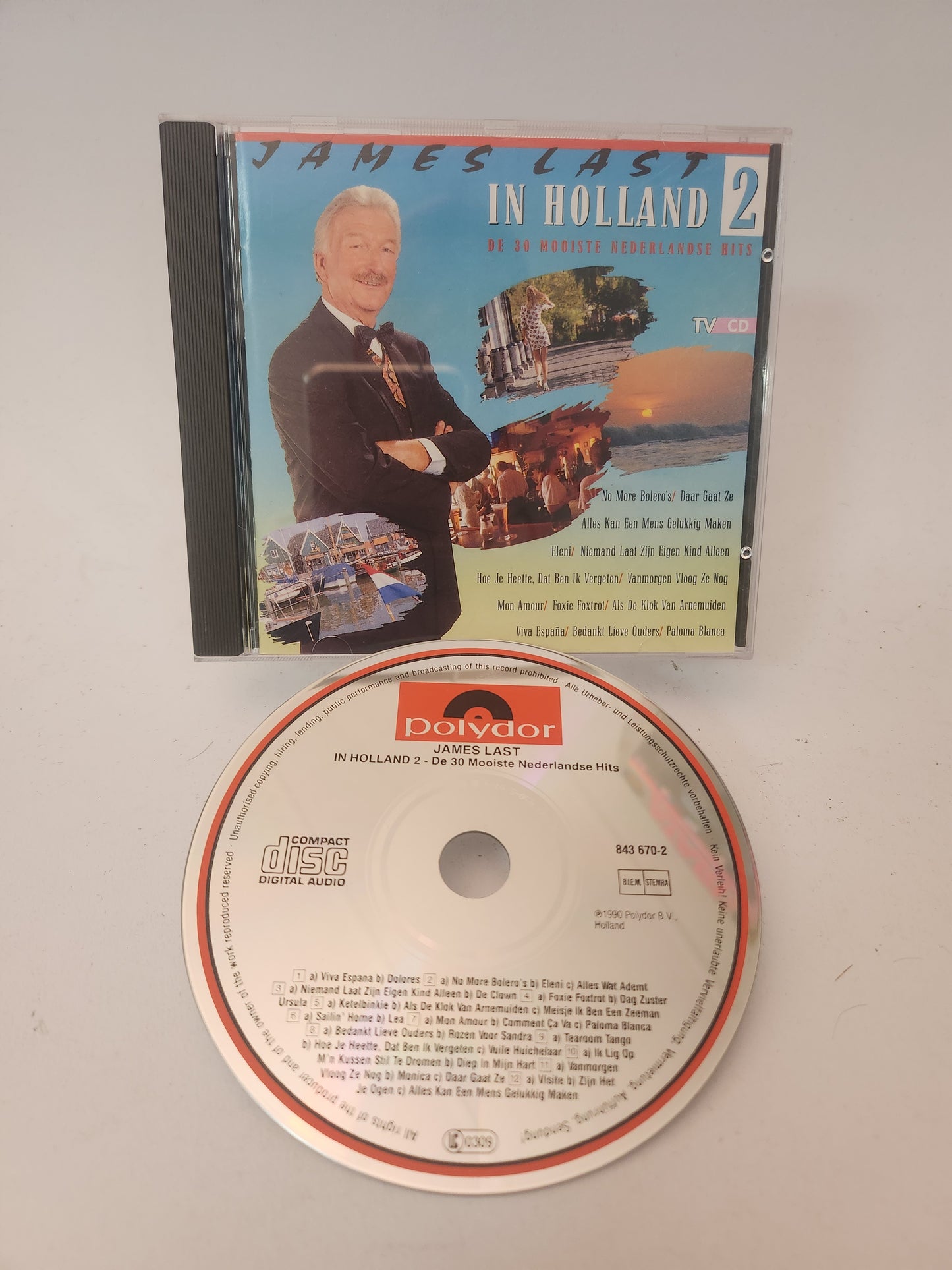 James Last: in Holland 2 "de 30 Mooiste Nederlandse Hits" CD