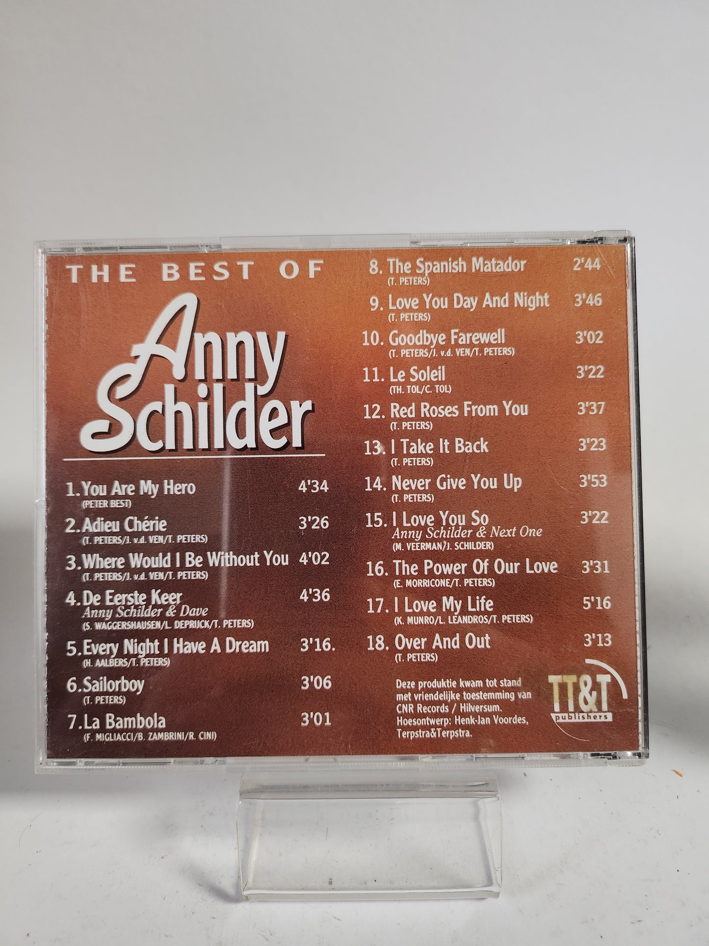 Anny Schilder "the Best of" CD