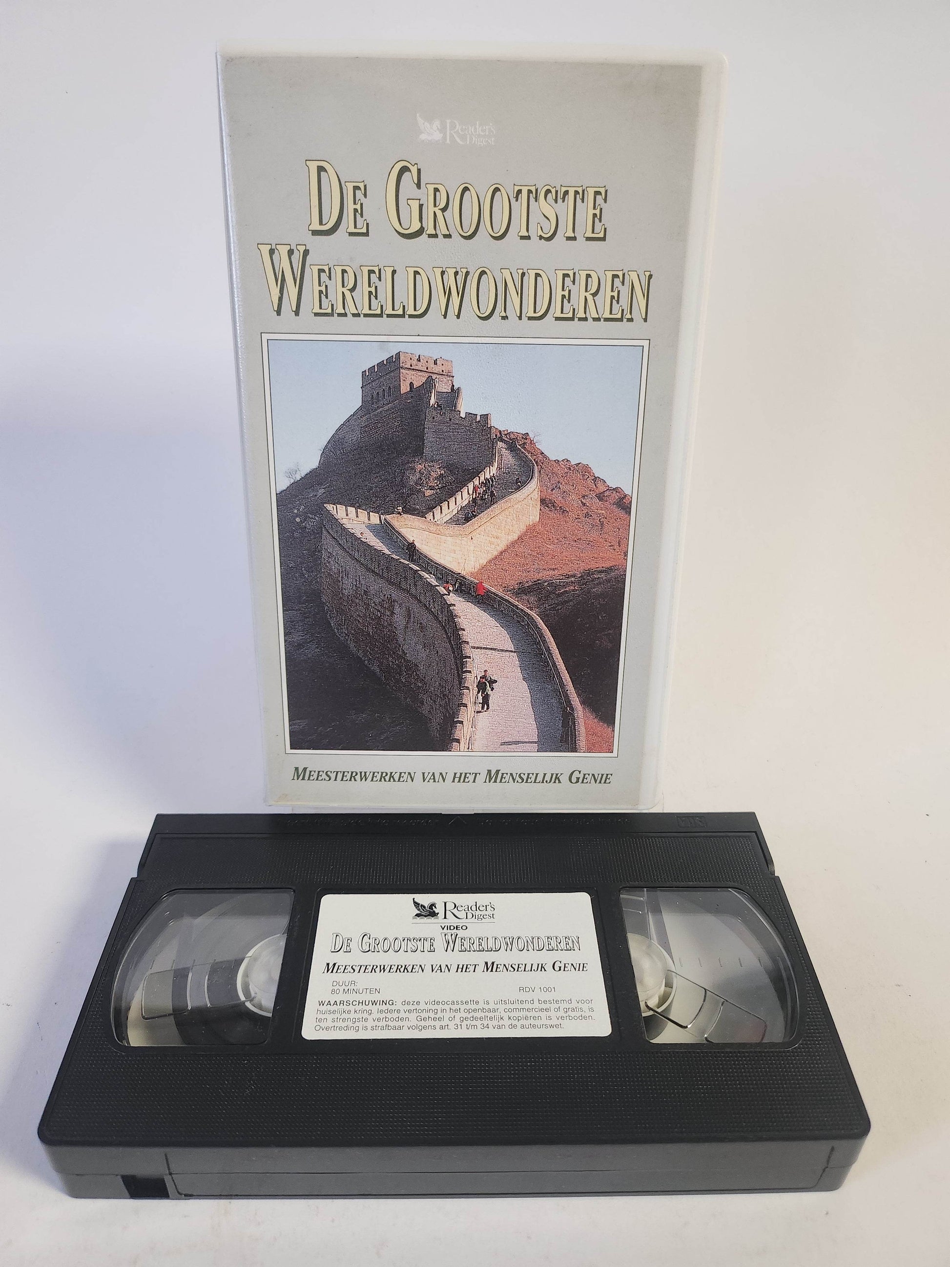 Grootste Wereldwonderen: Meesterwerken van het Menselijk Genie VHS - Feniks Gameshop