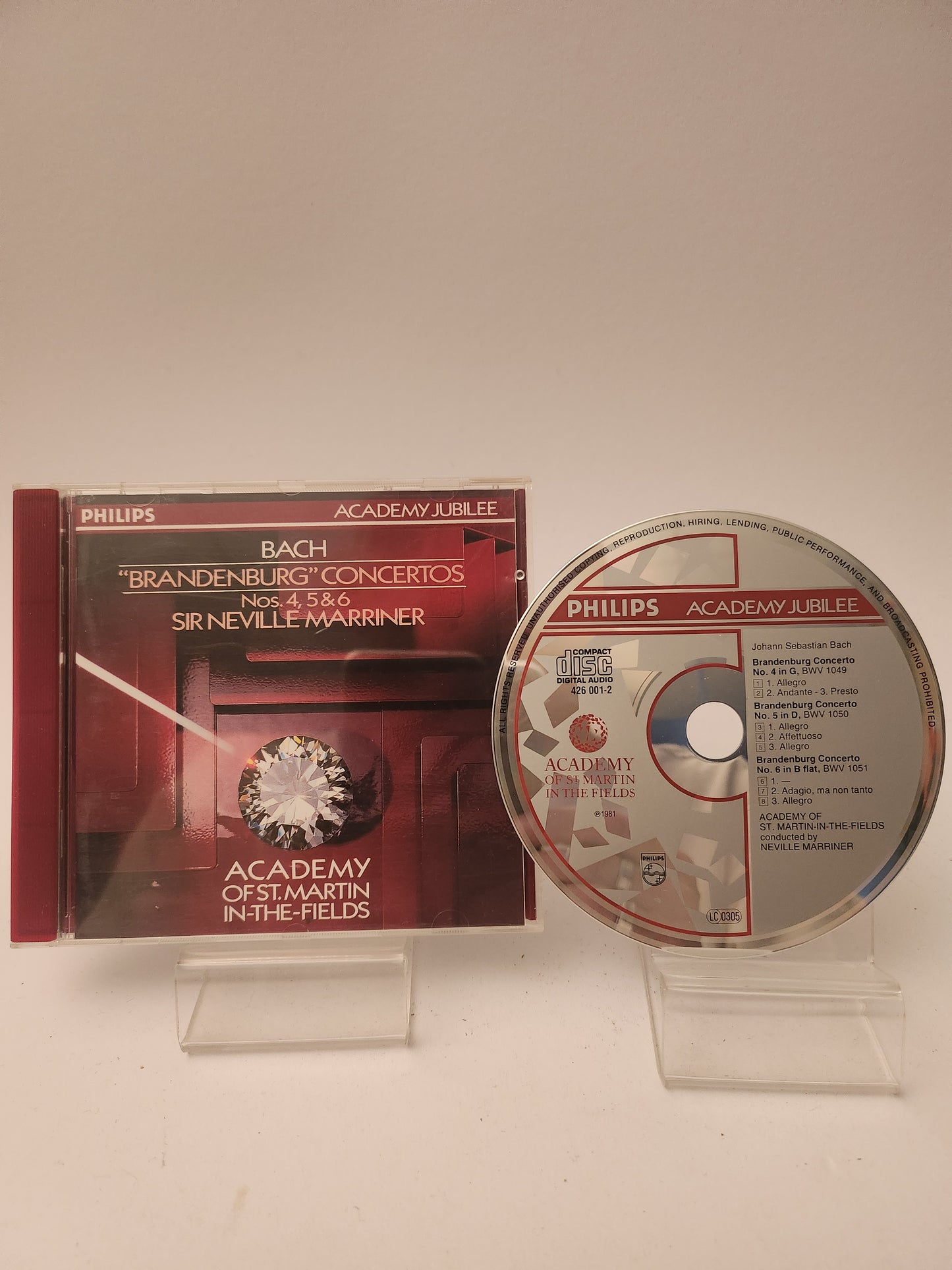 Bach: Brandenburg Concertos 4, 5 & 6 CD