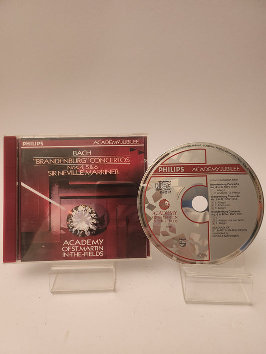 Bach: Brandenburg Concertos 4, 5 & 6 CD
