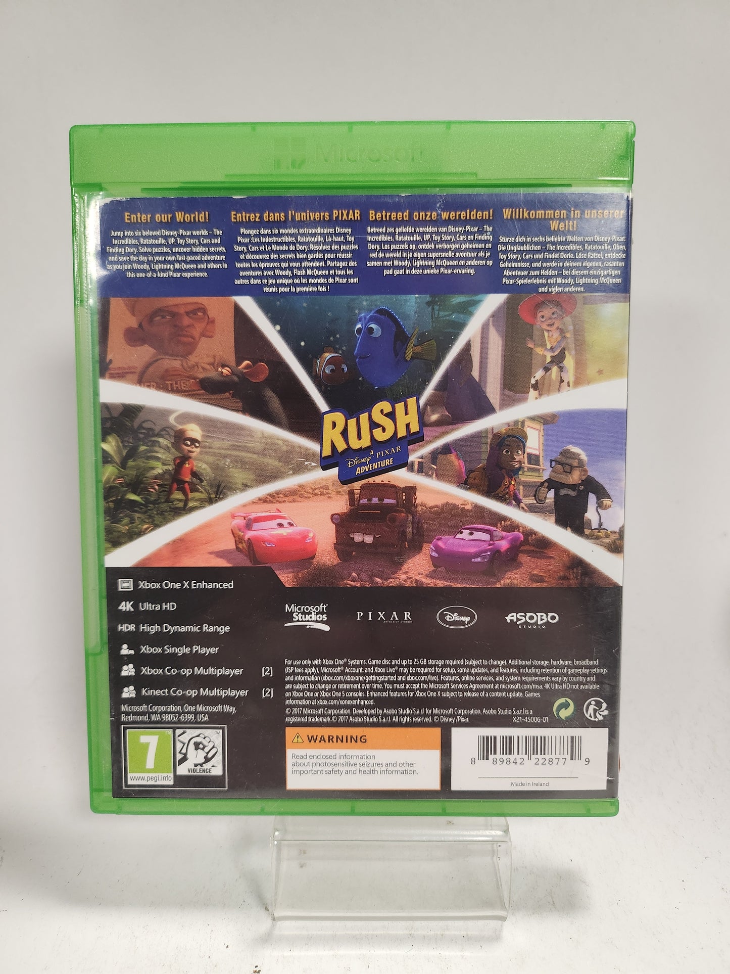 Rush: a Disney Pixar Adventure (No Book) Xbox One