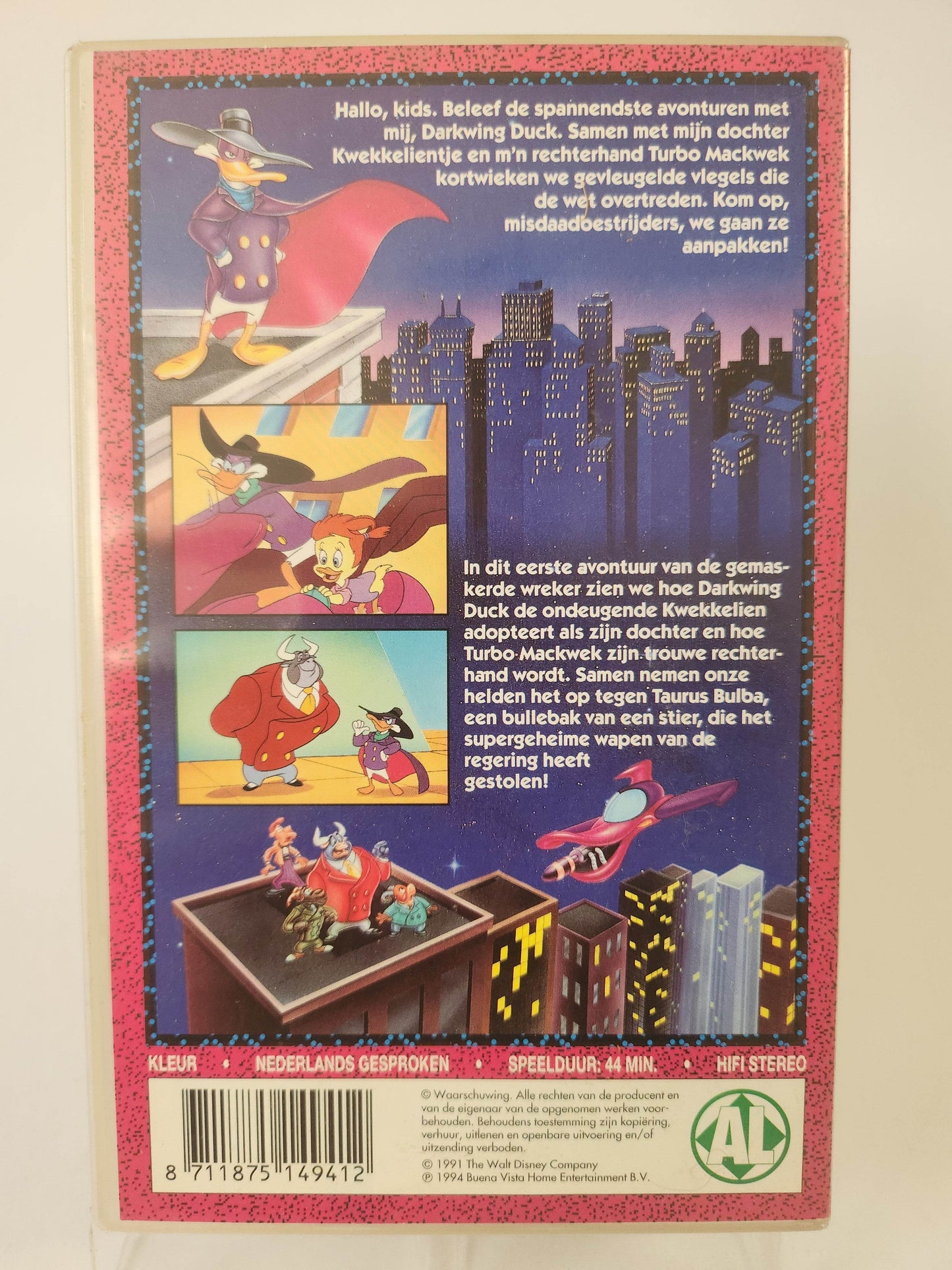 Disney's Darkwing Duck VHS Kids - Feniks Gameshop