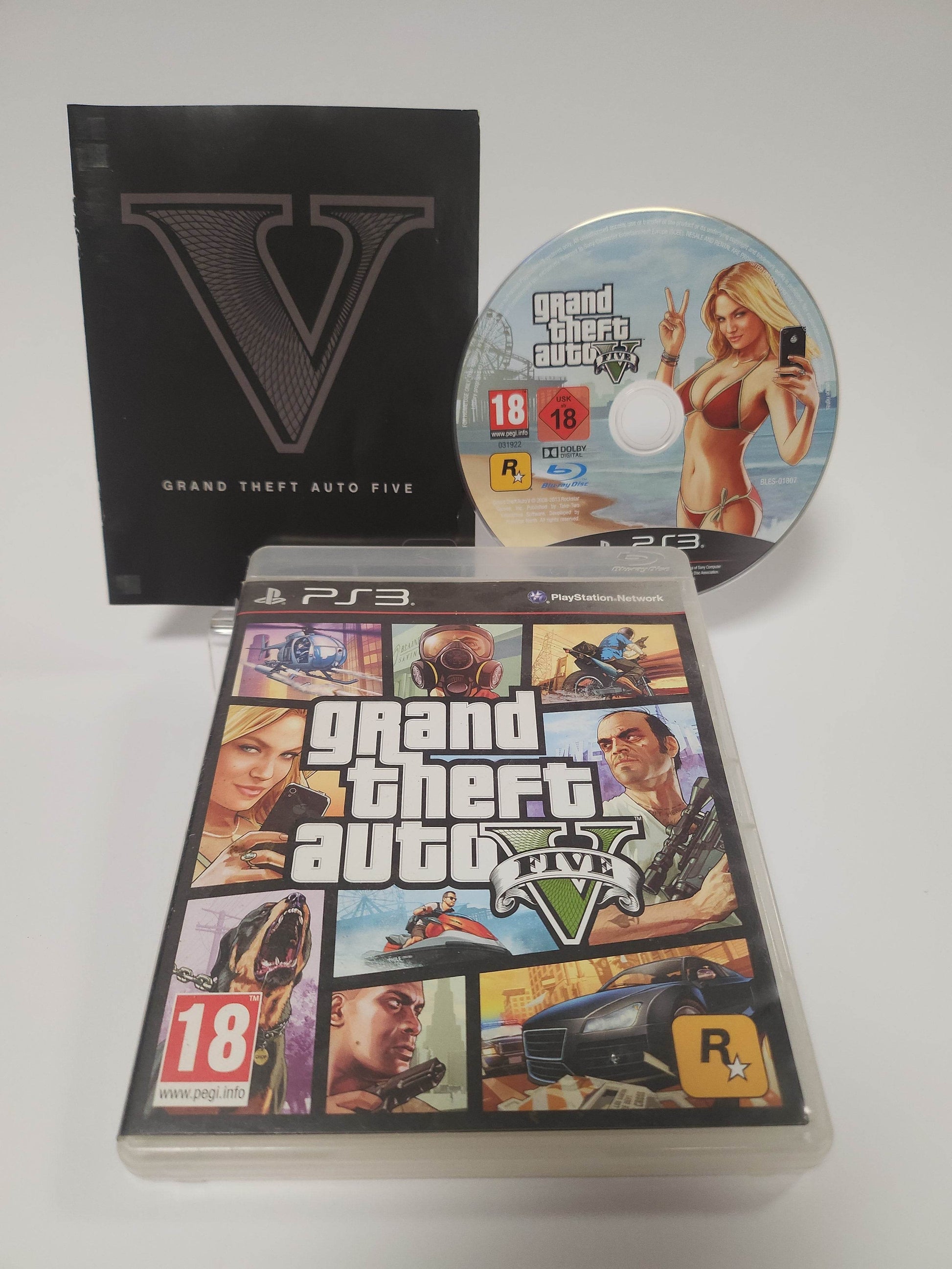 Grand Theft Auto V (No Map) PlayStation 3 - Feniks Gameshop
