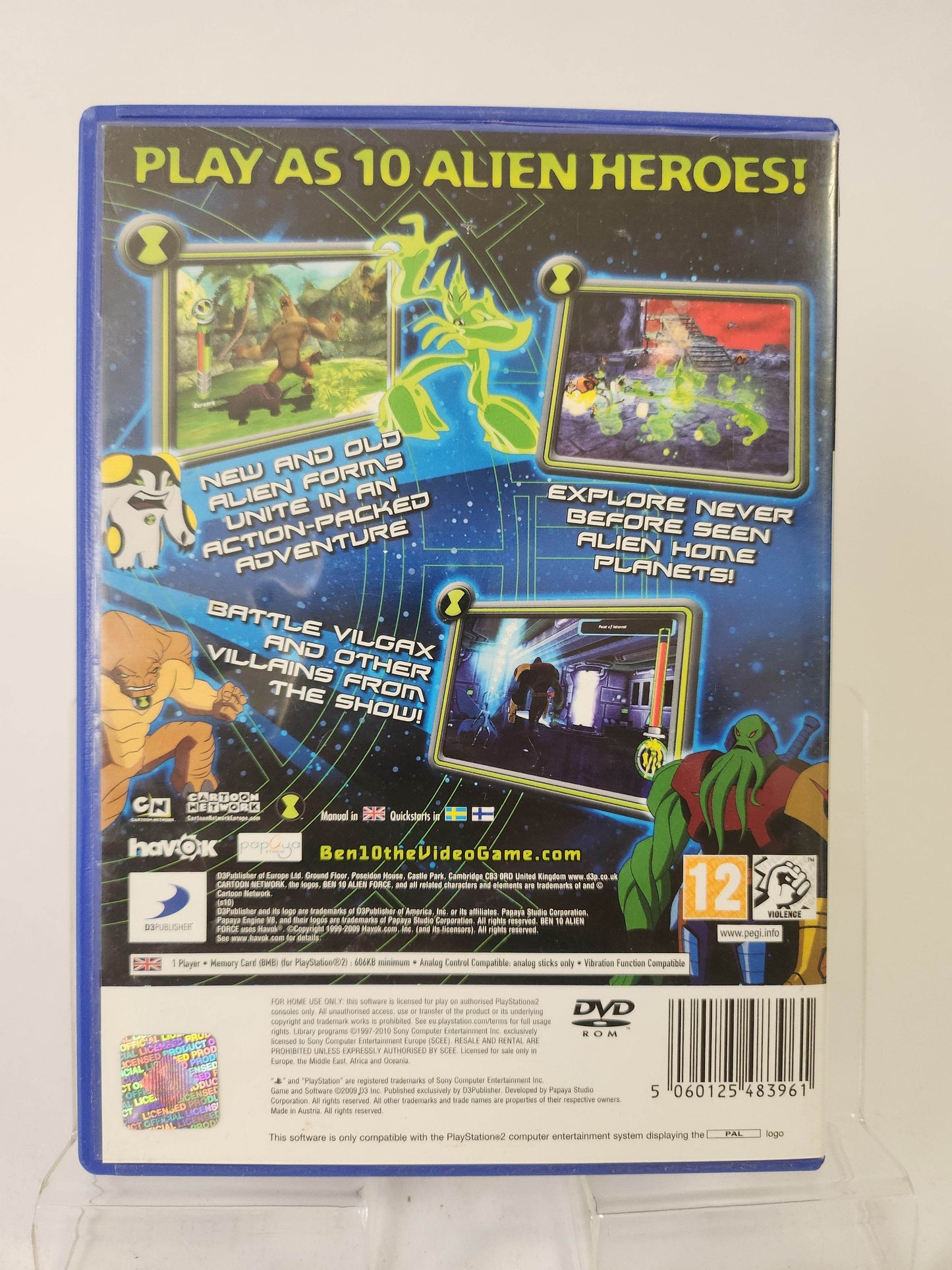 Ben 10 Alien Force: Vilgax Attacks Playstation 2 - Feniks Gameshop