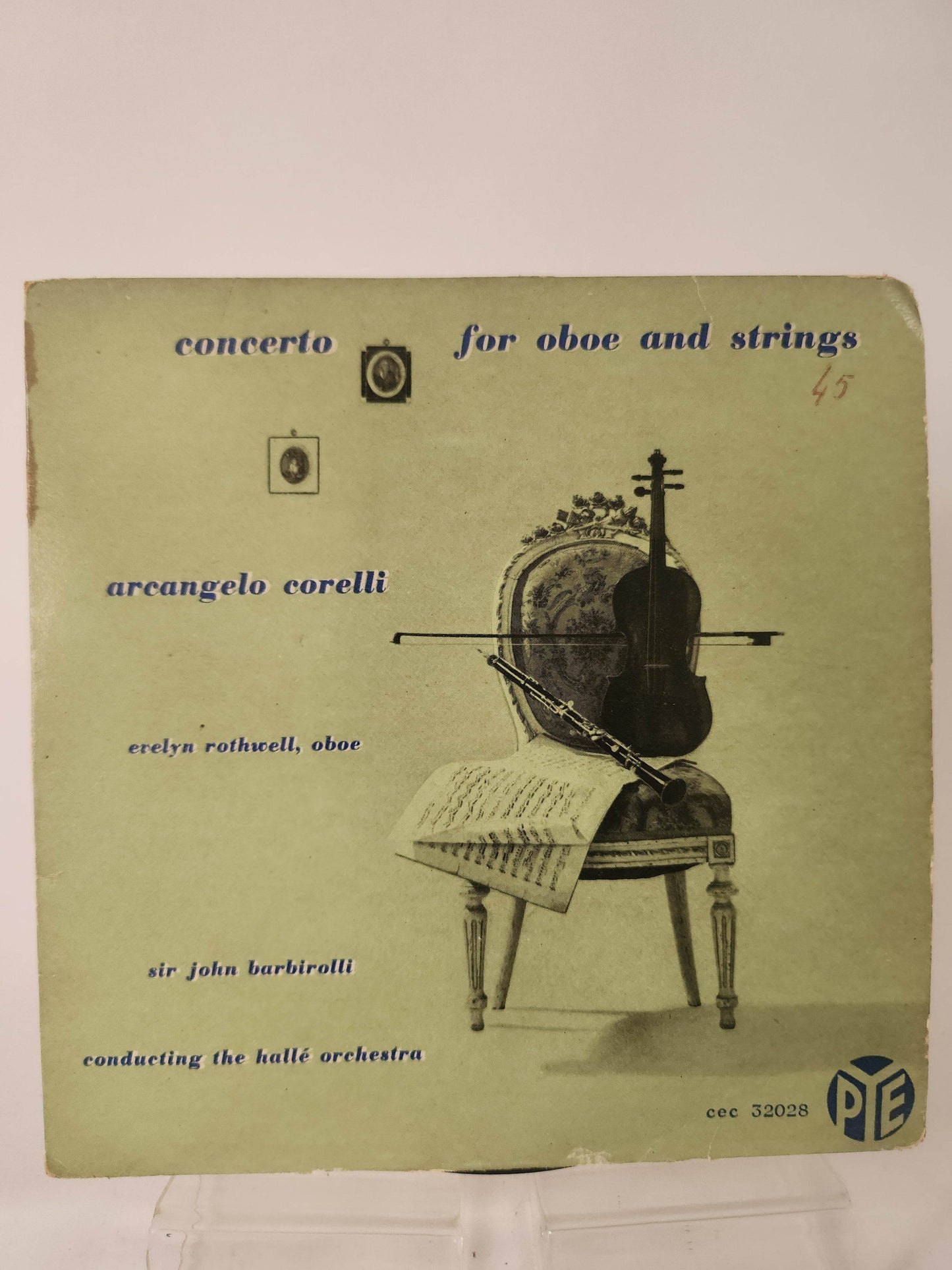 Arcangelo Corelli: Concerto for Oboe and Strings Single Vinyl - Feniks Gameshop