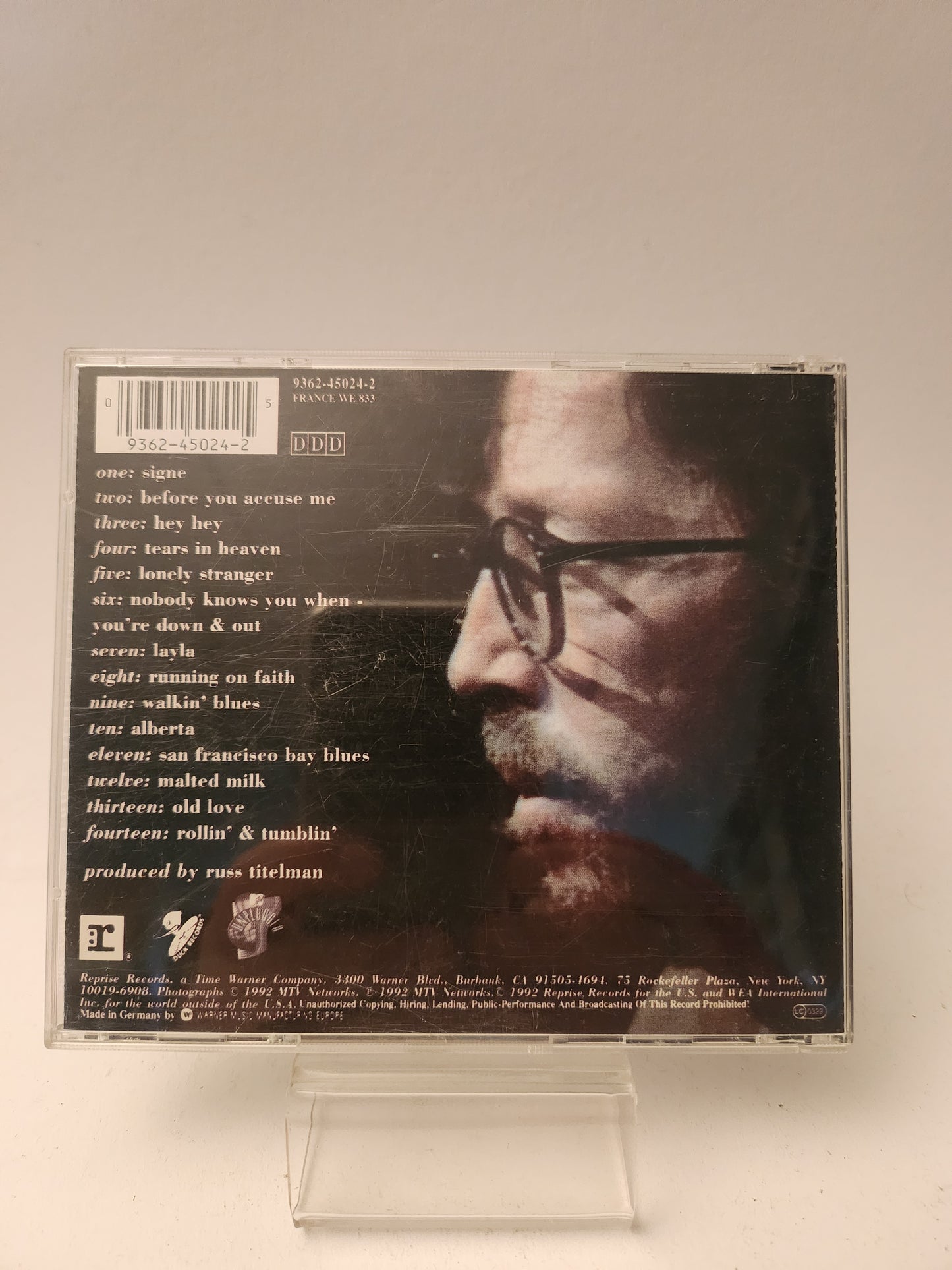 Eric Clapton: Unplugged CD