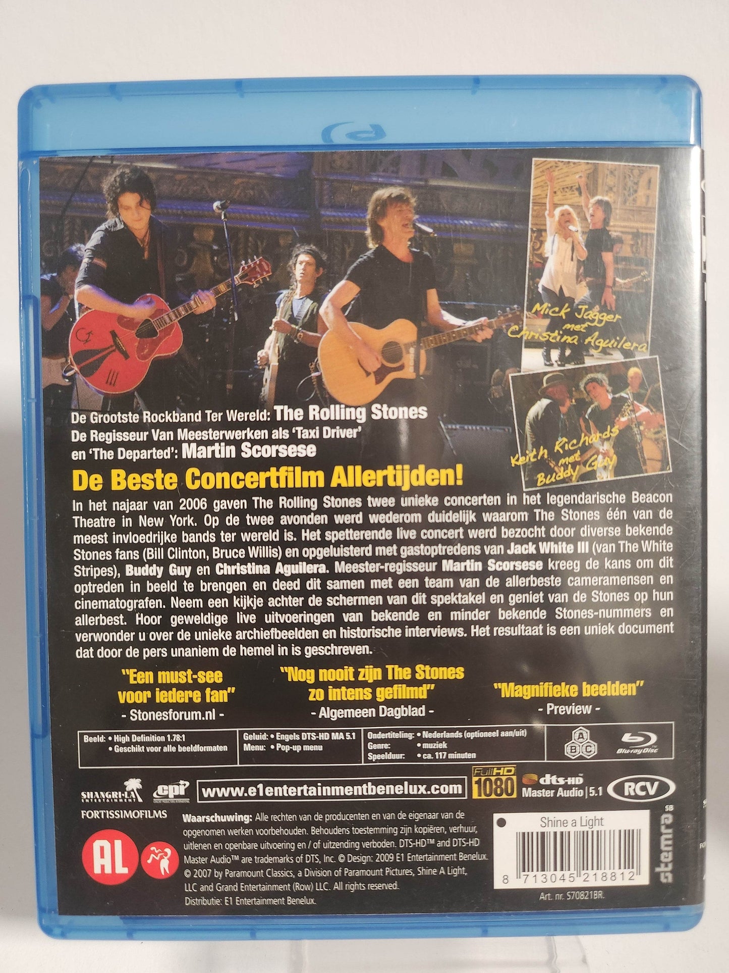 Stones Scorsese: Shine a Light Blu-Ray - Feniks Gameshop