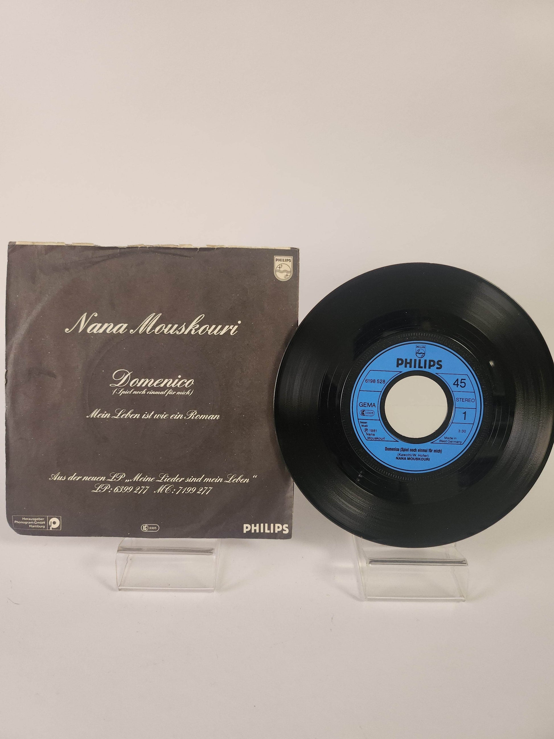 Nana Mouskouri: Domenica Single Vinyl - Feniks Gameshop