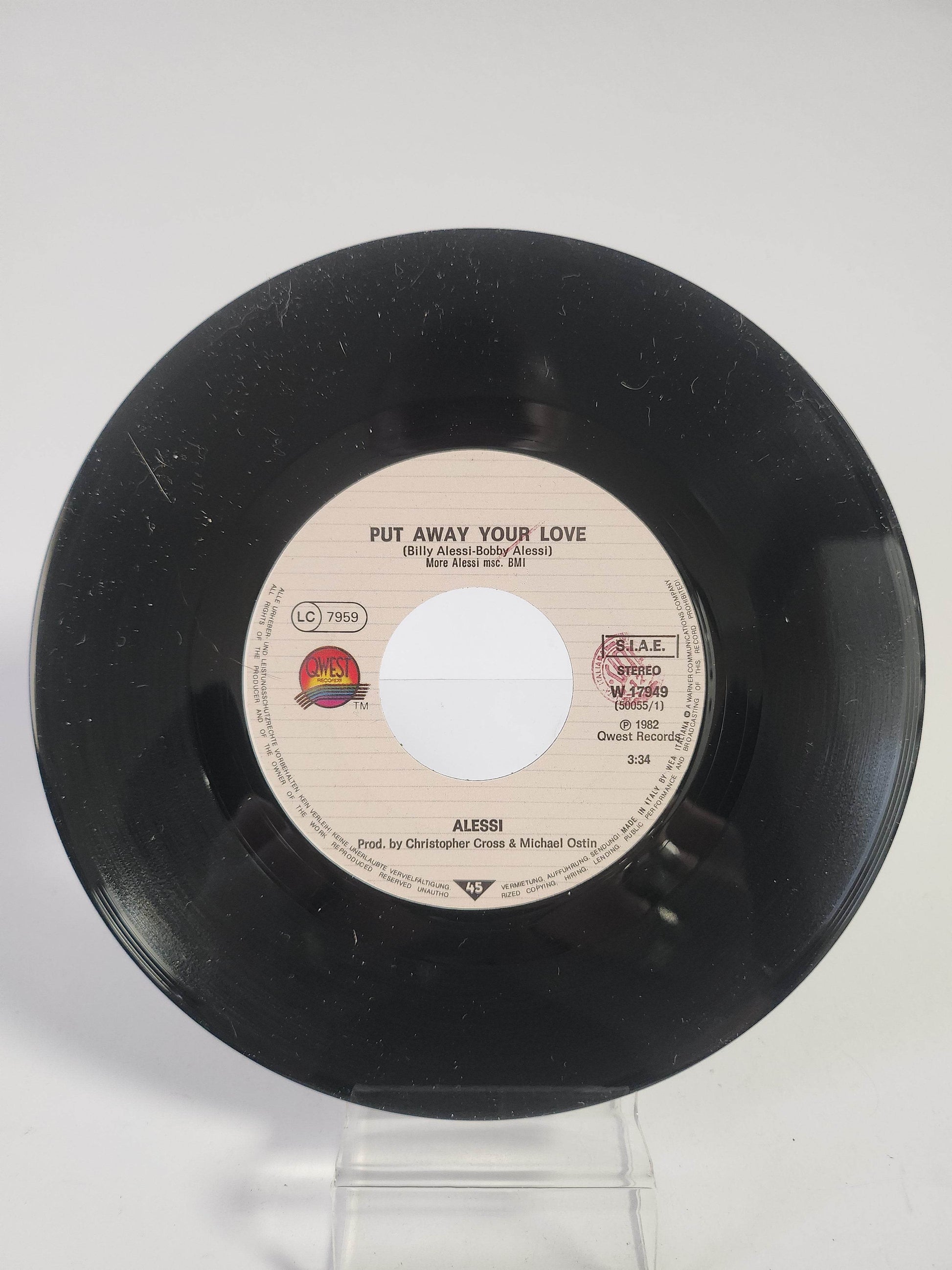 Alessi: Put Away Your Love Single Vinyl - Feniks Gameshop