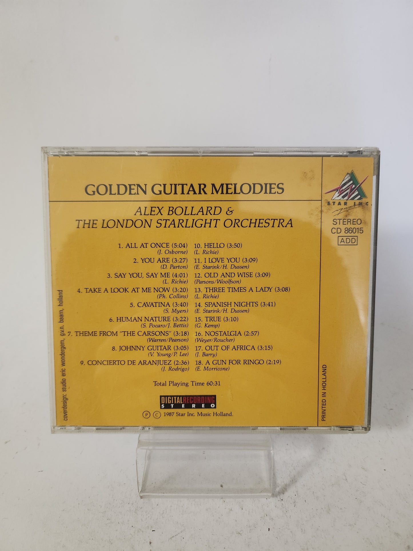 Golden Guitar Melodies CD