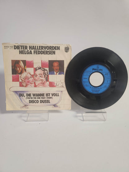 Dieter Hallervorden & Helga Feddersen: Du, die Wanne ist Voll Single Vinyl - Feniks Gameshop