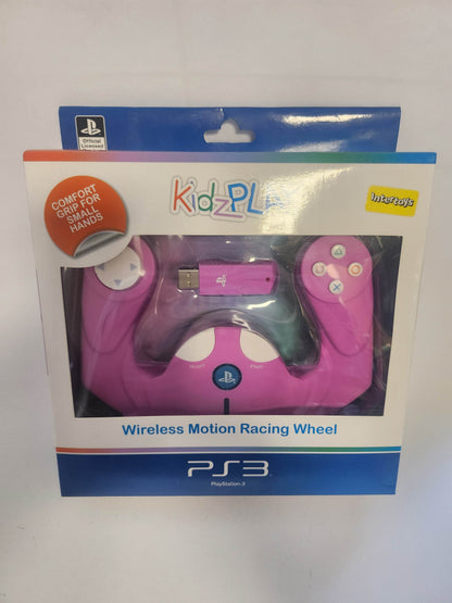 KidzPlay Wireless Motion Racing Wheel PS3 - Feniks Gameshop