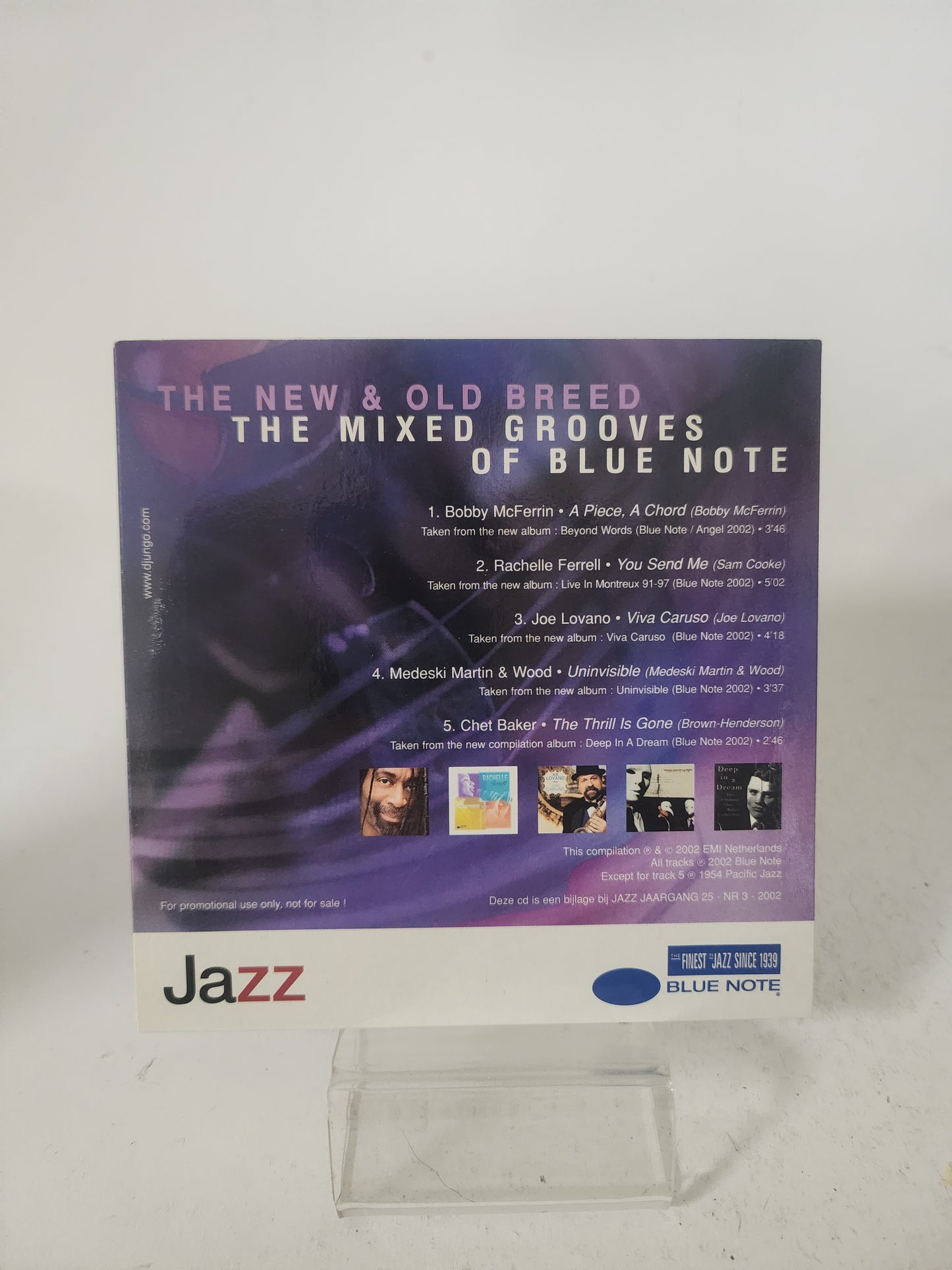 Jazz the New & Old Breed: the Mixed Grooves of Blue Notes CD Single