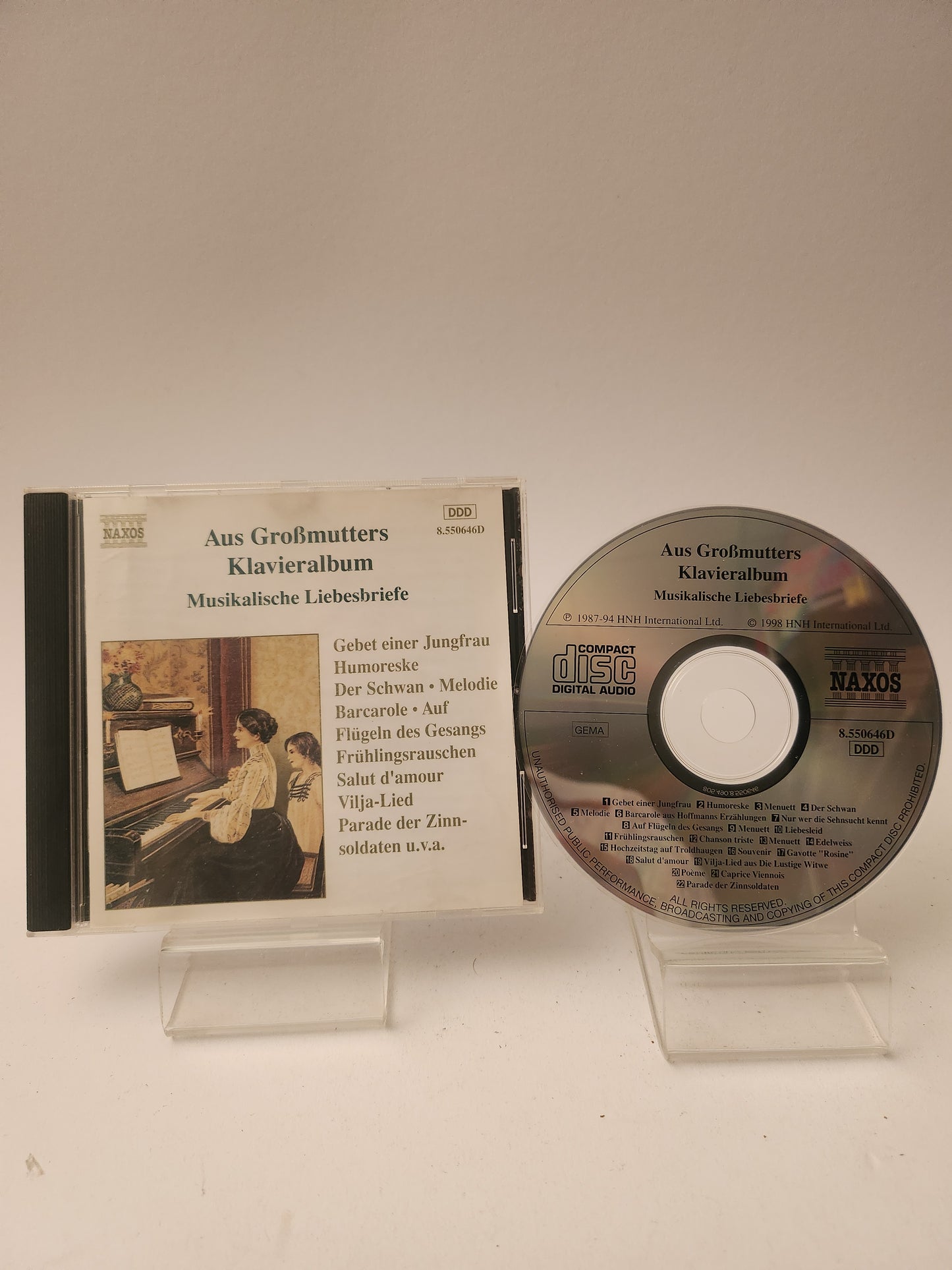 Aus Großmutters Klavieralbum CD