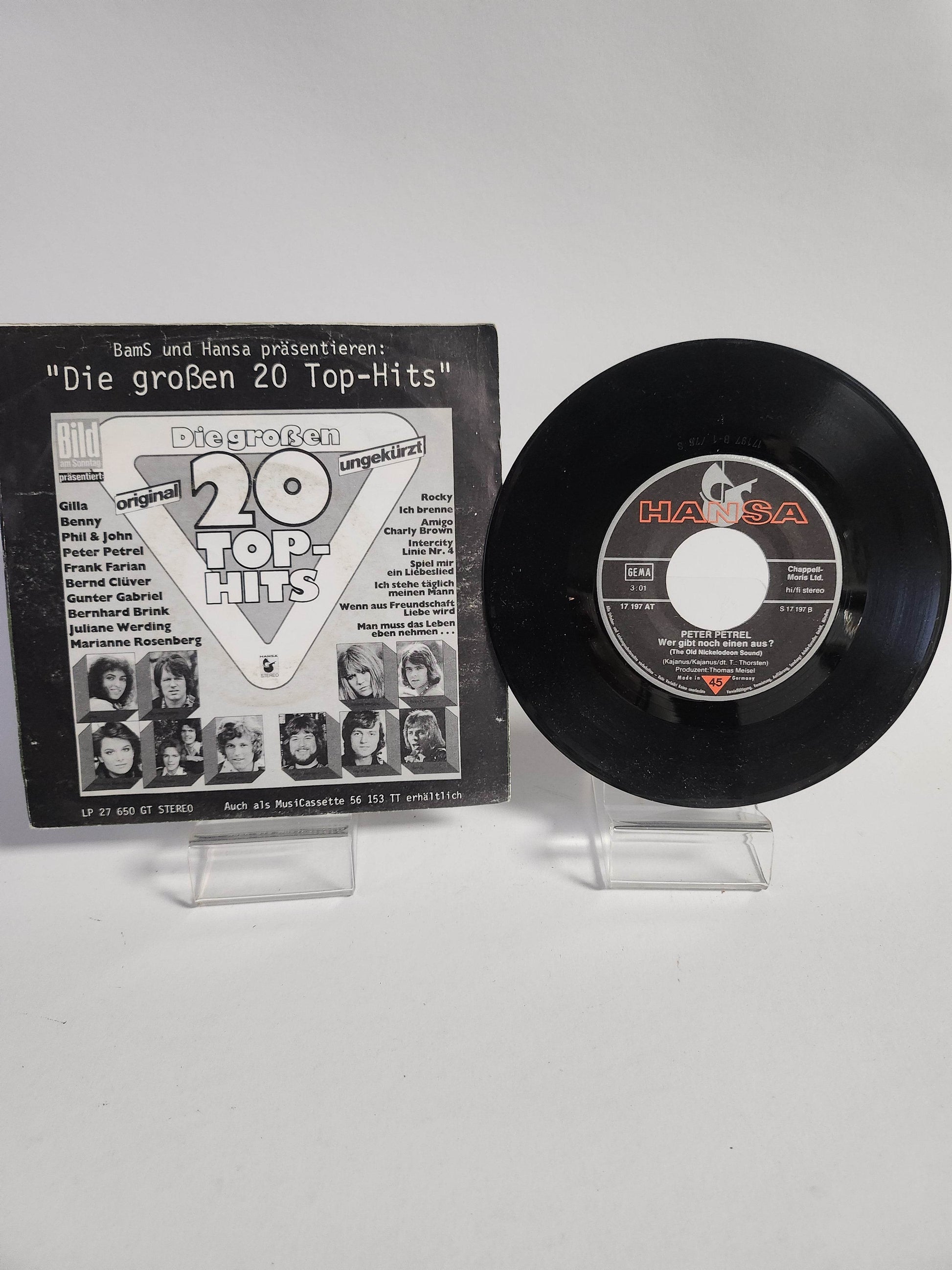 Peter Petrel: Alle Sind so Fleißig Ich Nicht Single Vinyl - Feniks Gameshop