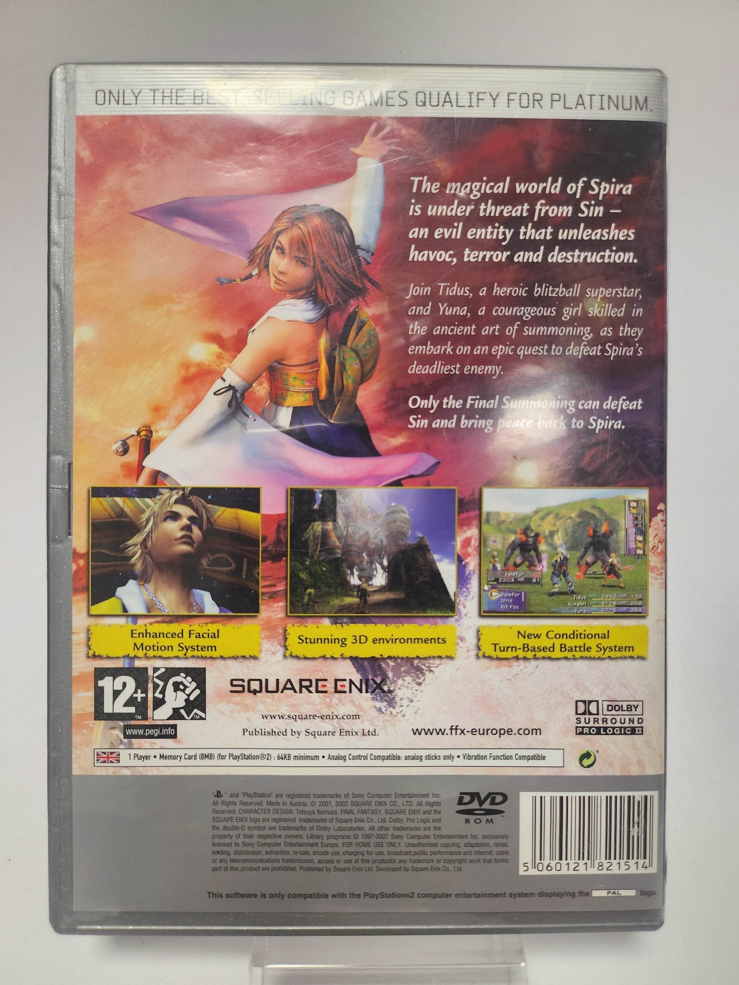 Final Fantasy X Platinum (No Book) PlayStation 2 - Feniks Gameshop