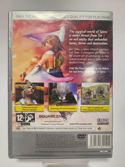 Final Fantasy X Platinum (No Book) PlayStation 2 - Feniks Gameshop