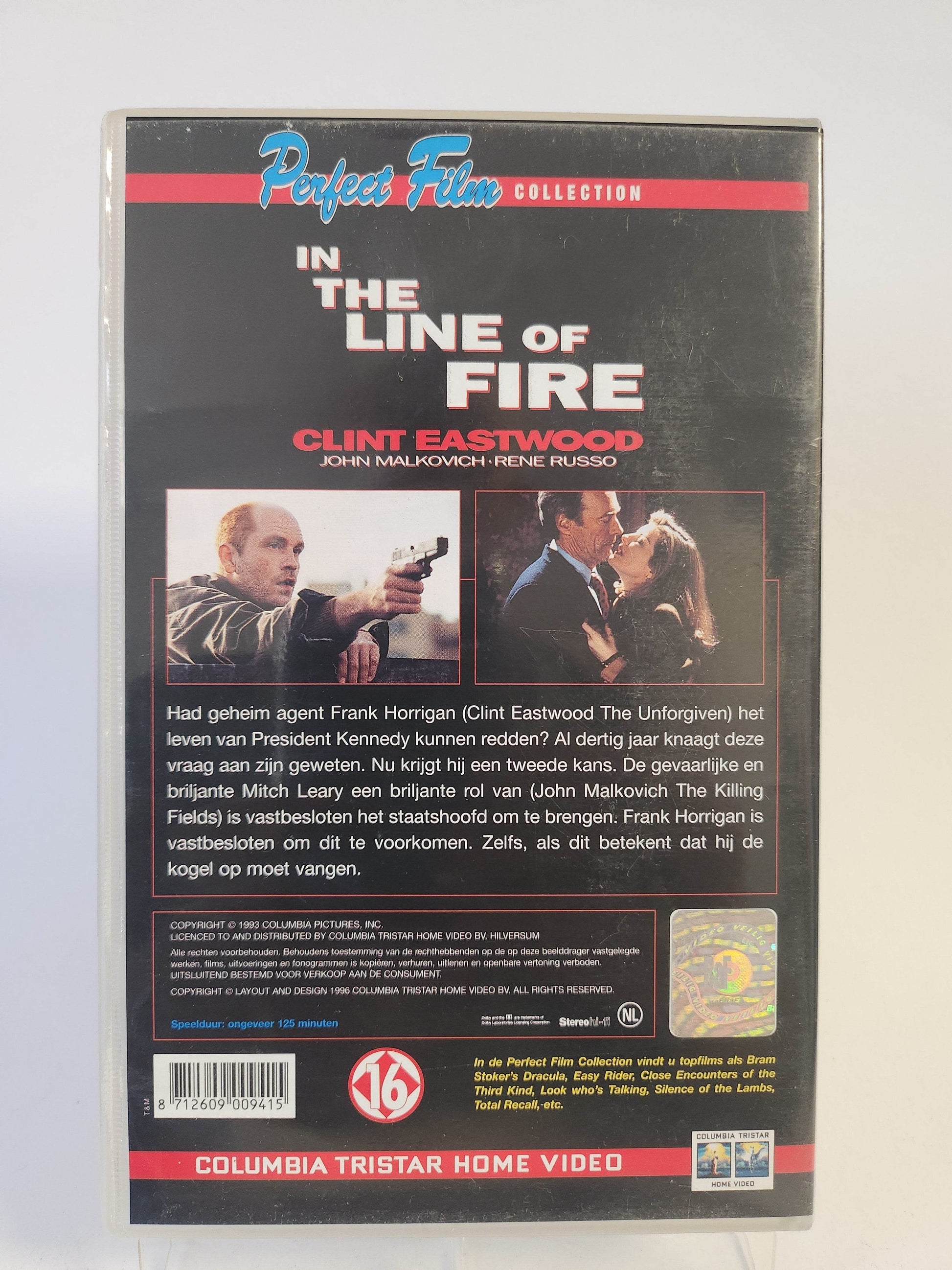 In the Line of Fire VHS - Feniks Gameshop