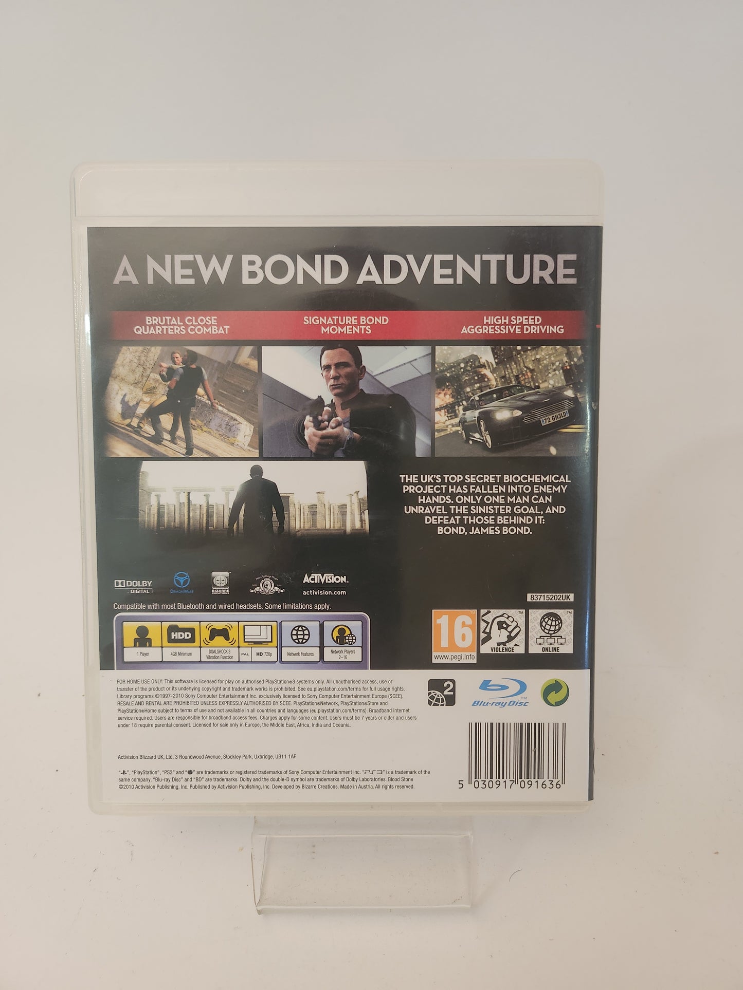 Blood Stone 007 (No Book) PlayStation 3