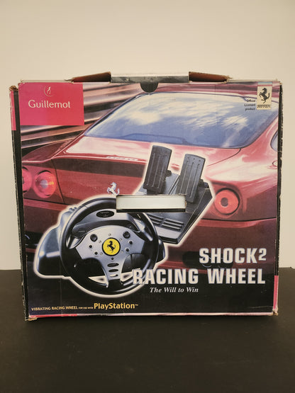Guillemot Shock 2 Racing Wheel Boxed Playstation 2