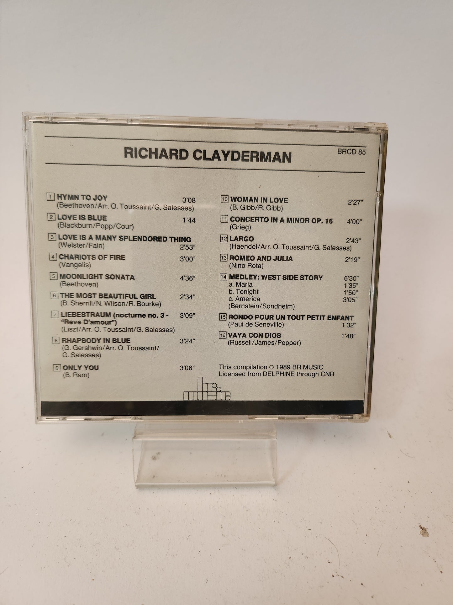 Richard Clayderman: Classic Clayderman CD