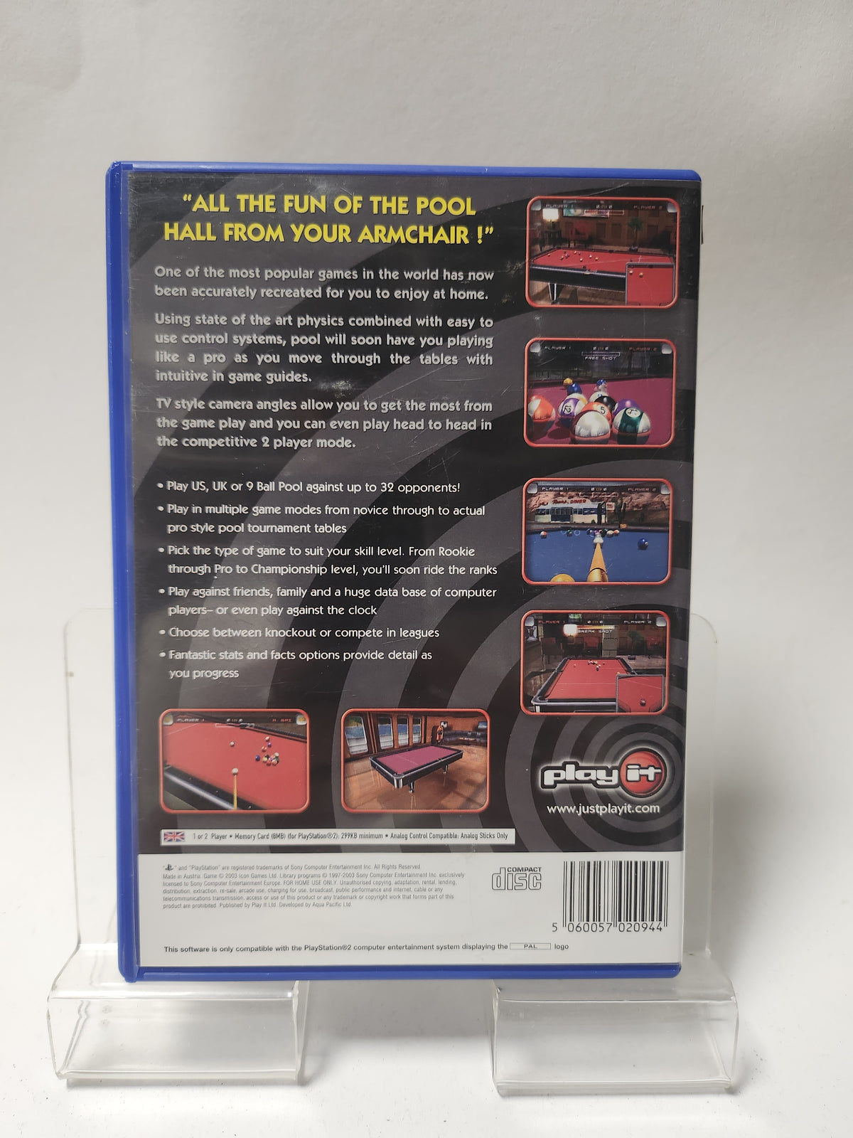 International Pool Championship Playstation 2