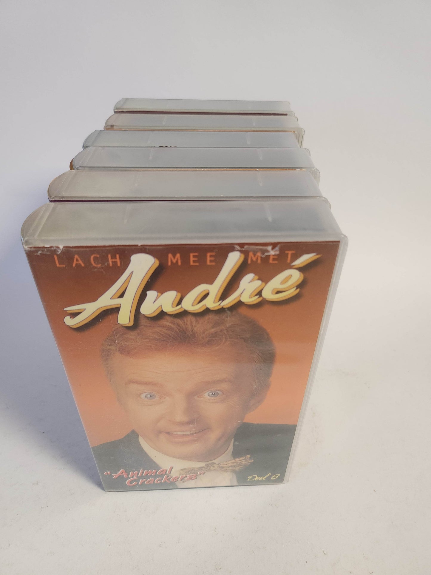 Lach mee met Andre 6 Box VHS - Feniks Gameshop