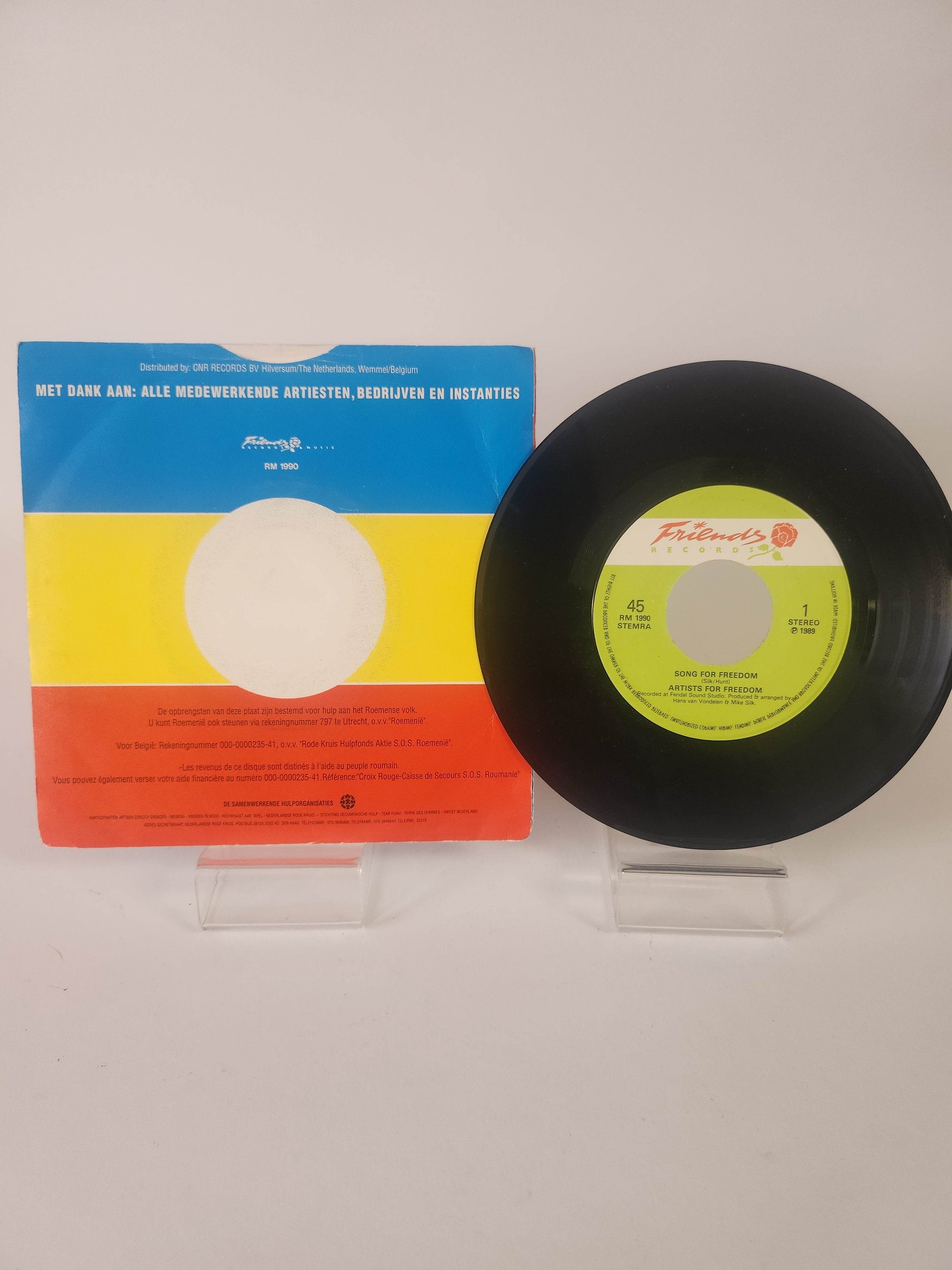 Artists for Freedom: Song for Freedom Single Vinyl - Feniks Gameshop