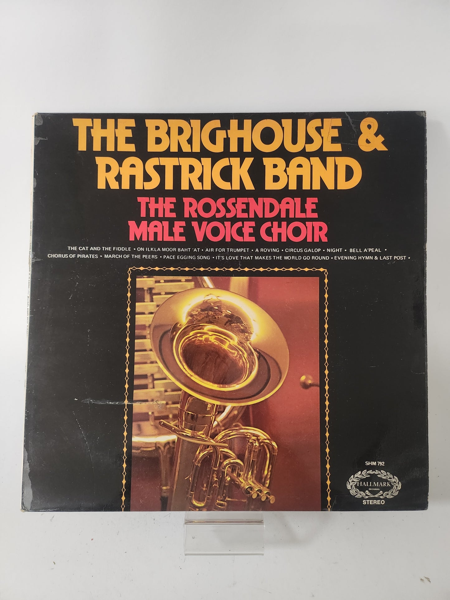 Brighouse & Rastrick Band: the Rossendale Male Voice Choir LP Vinyl