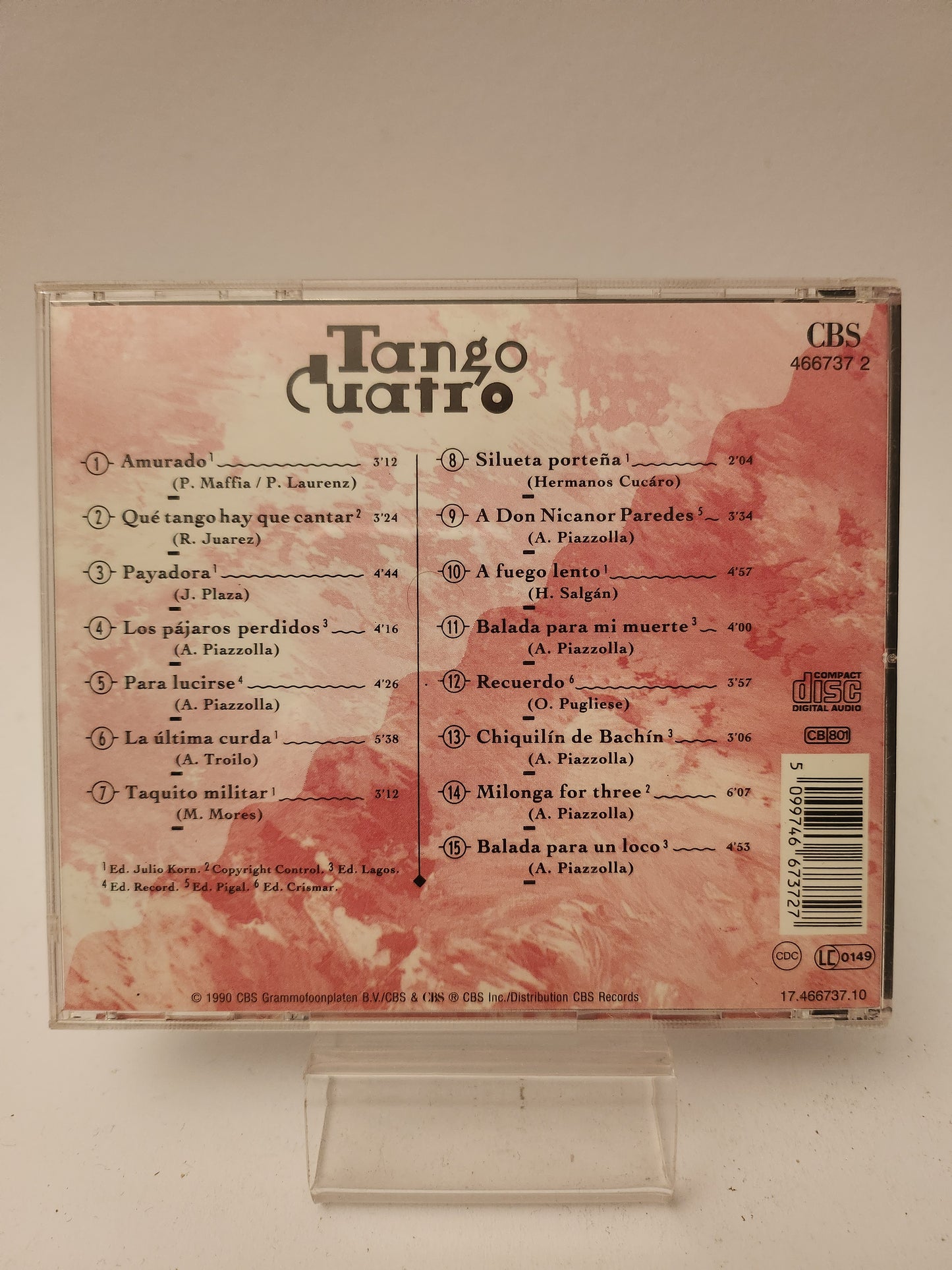 Tango Cuatro CD