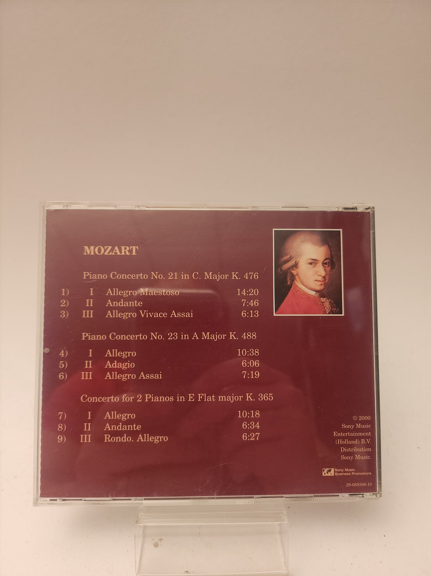 Wolfgang Amadues Mozart CD2