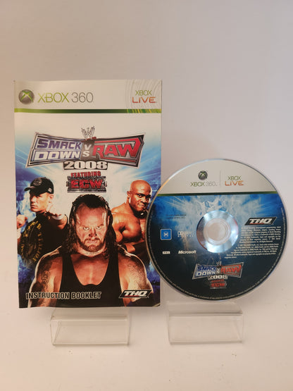 Smackdown vs Raw 2008 Xbox 360