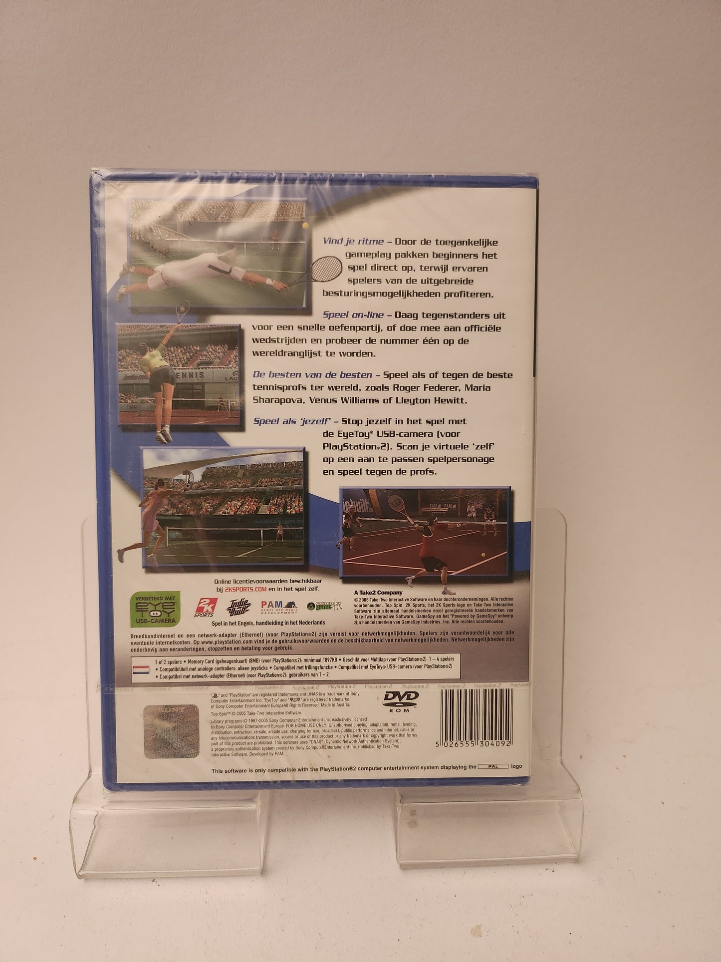 Top Spin geseald Playstation 2