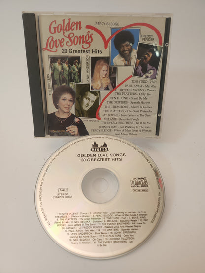 Golden Love Songs: 20 Greatest Hitd CD