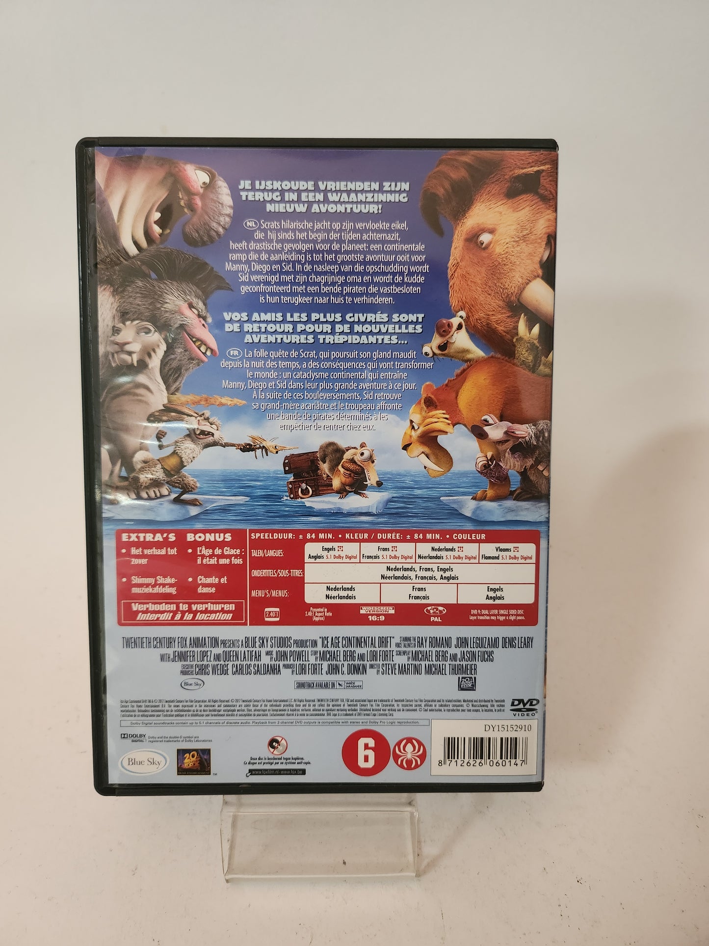 Ice Age 4 Continental Drift Dvd Kids