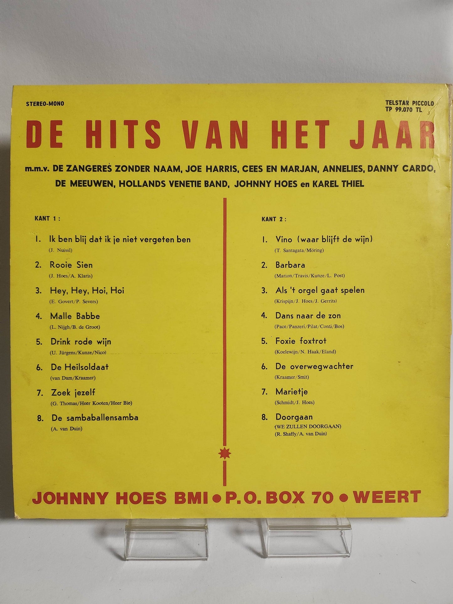 Hits van het Jaar LP Vinyl - Feniks Gameshop