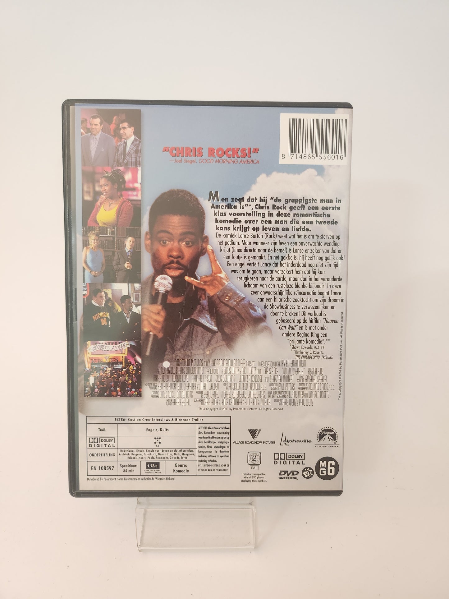 Down to Earth Dvd