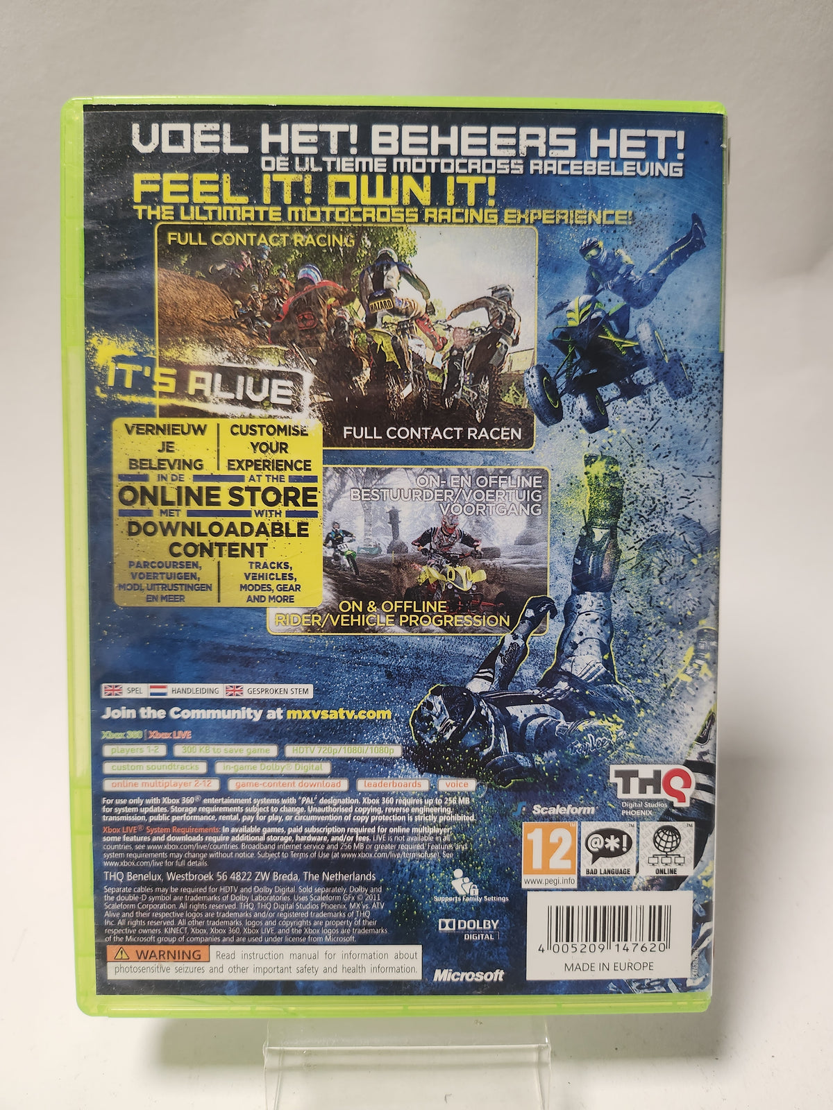 Mx vs Atv Alive No Book Xbox 360