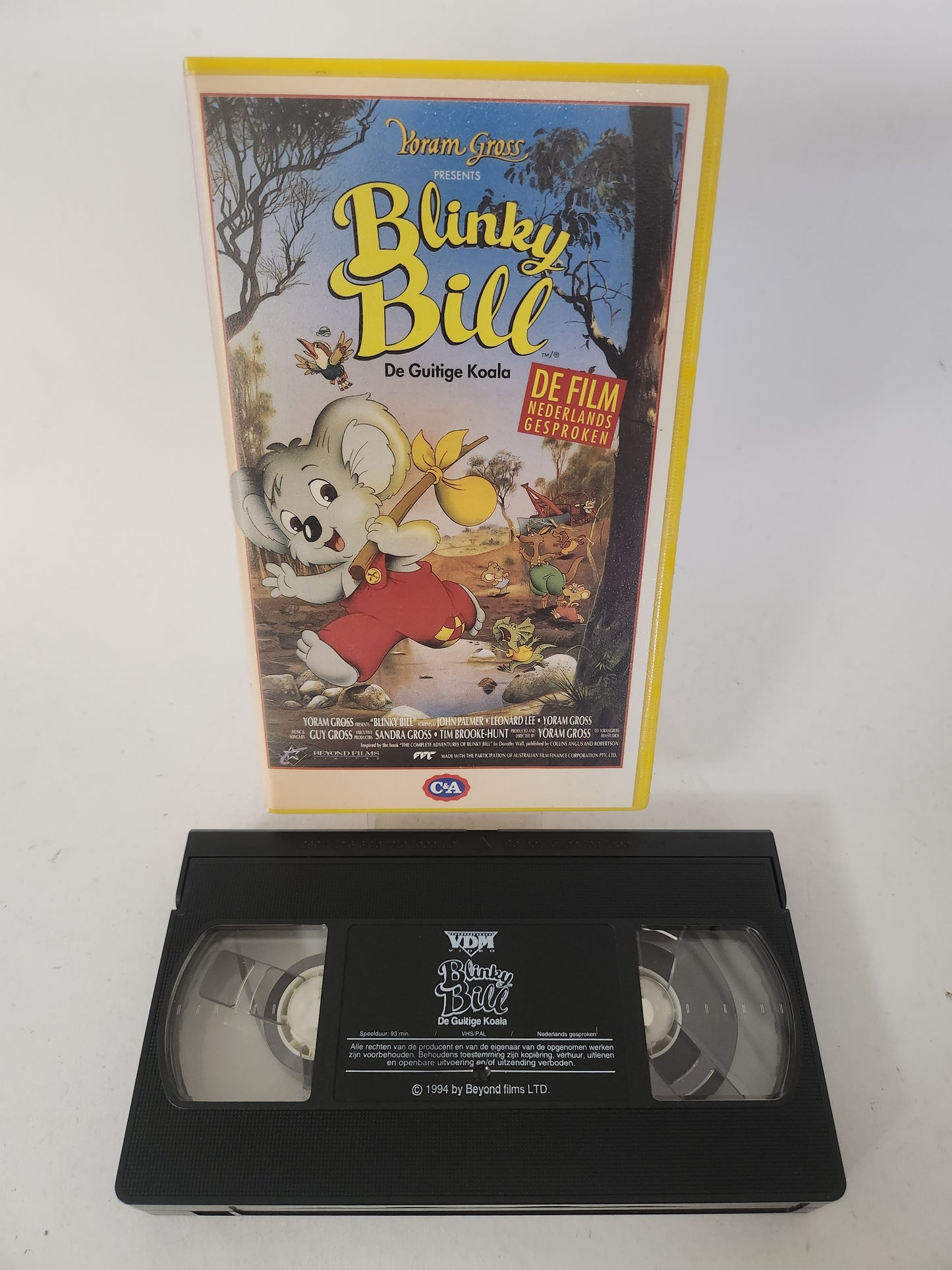 Blinky Bill: de Guitige Koala VHS Kids
