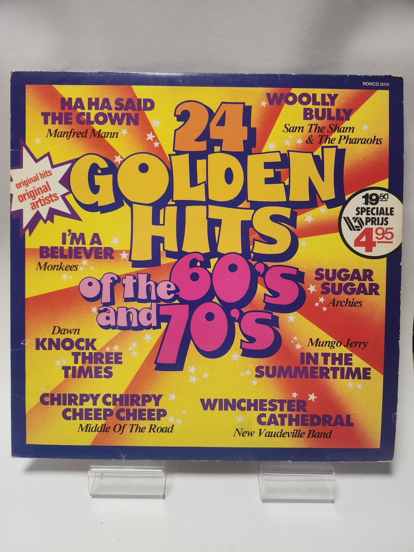 24 Golden Hits of the 60's and 70's LP Vinyl