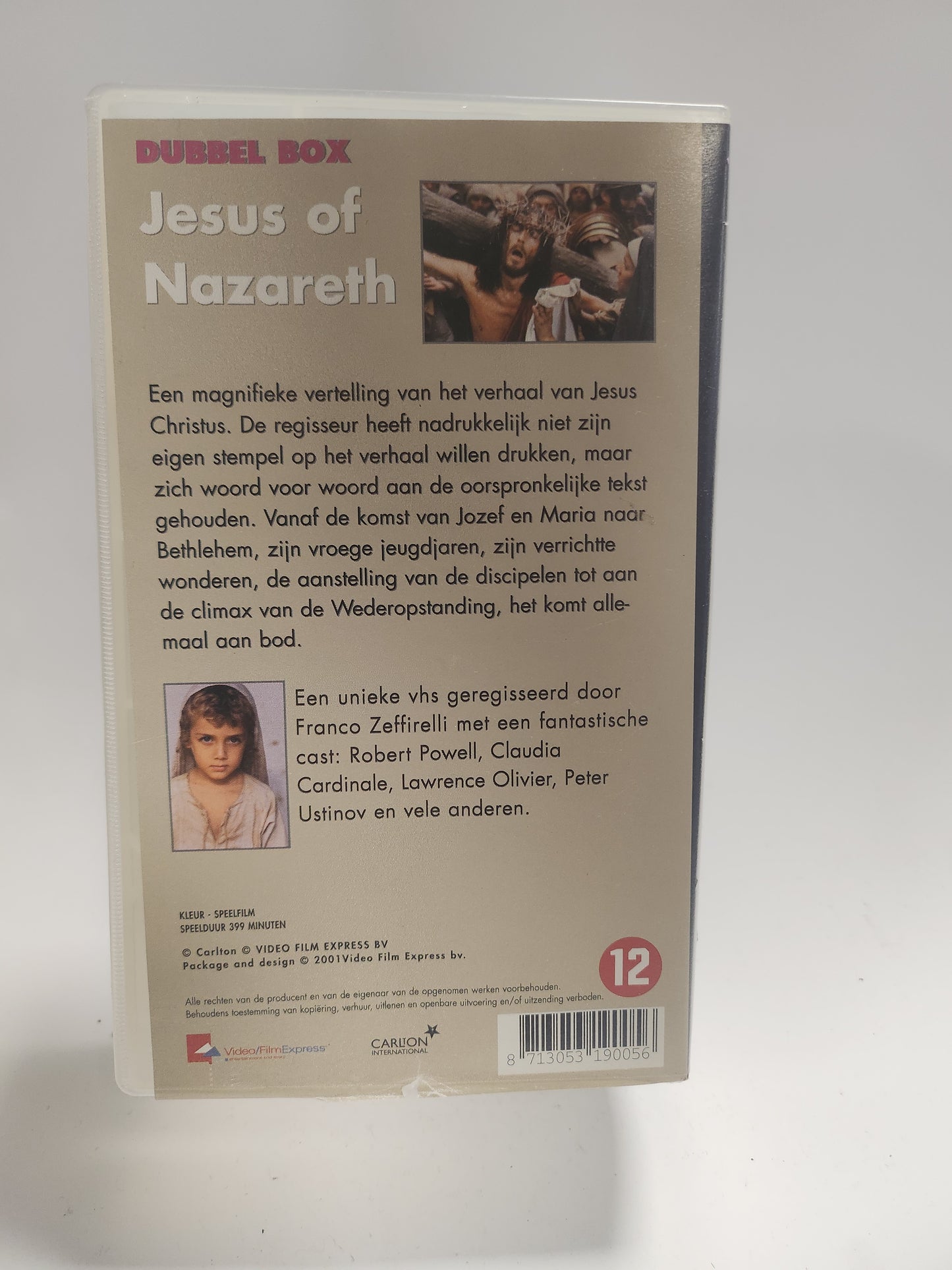 Jesus of Nazareth Dubbel VHS