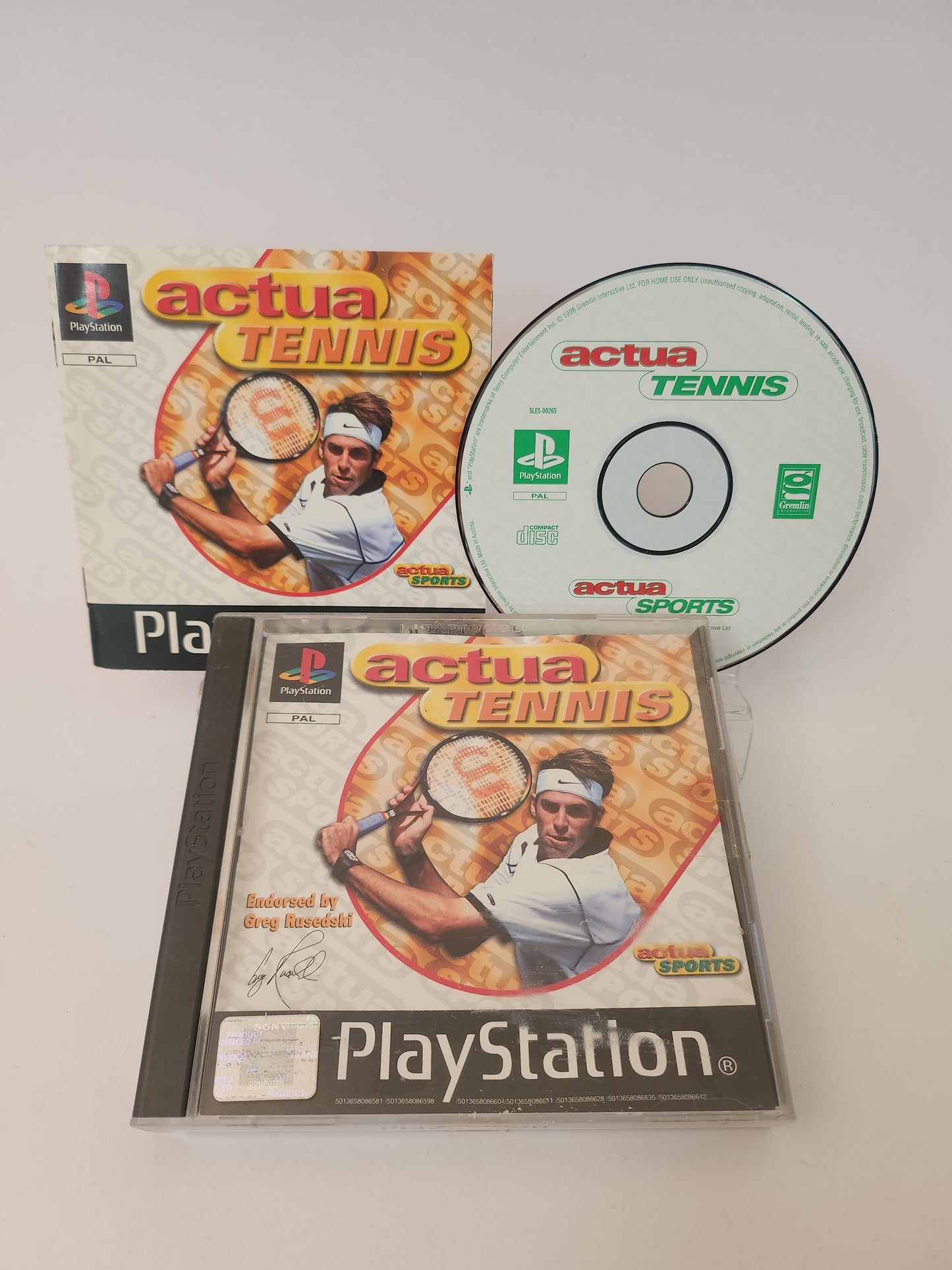 Actua Tennis Playstation 1