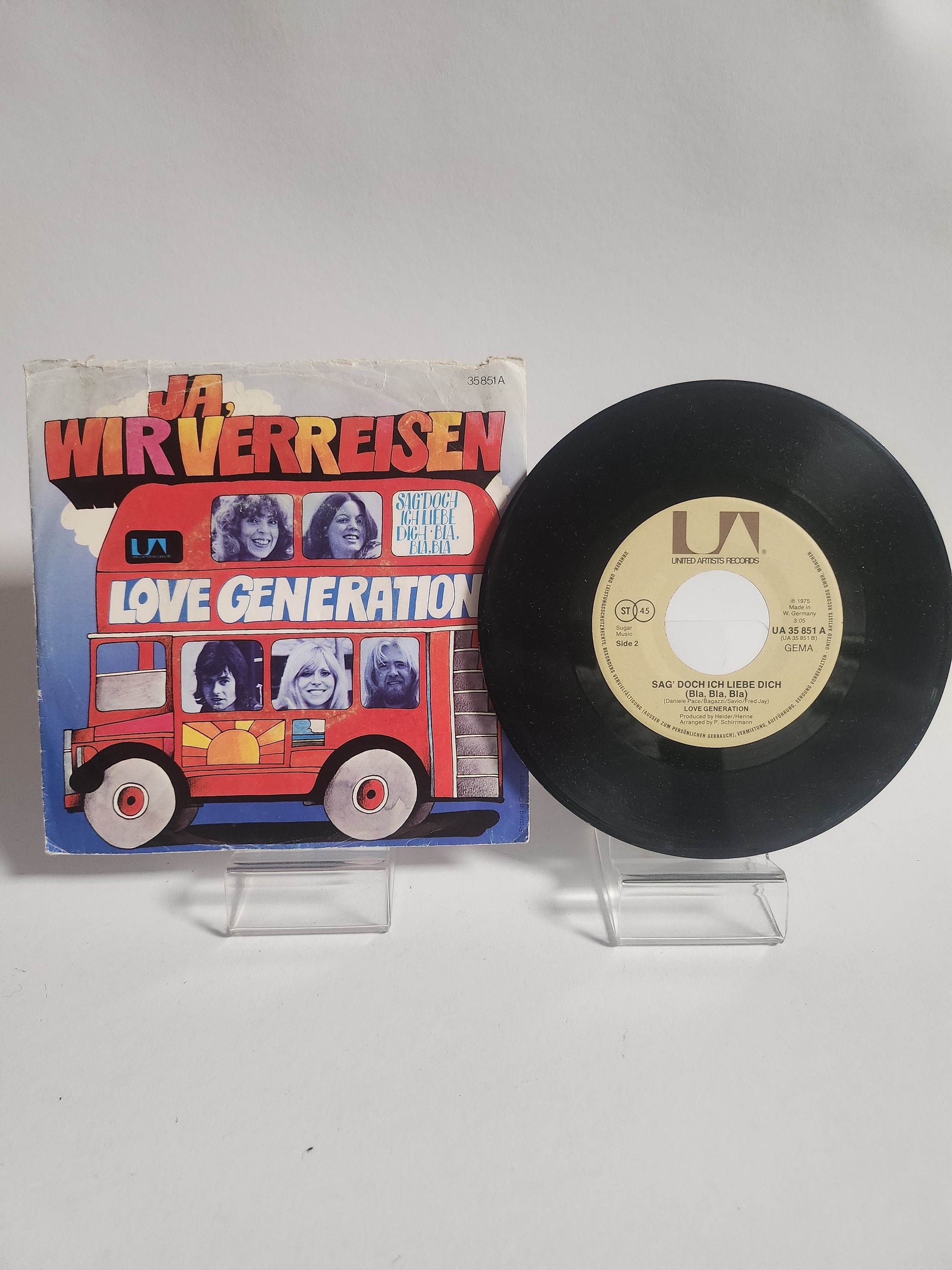 Love Generation: Ja, Wir Verreisen Single Vinyl - Feniks Gameshop