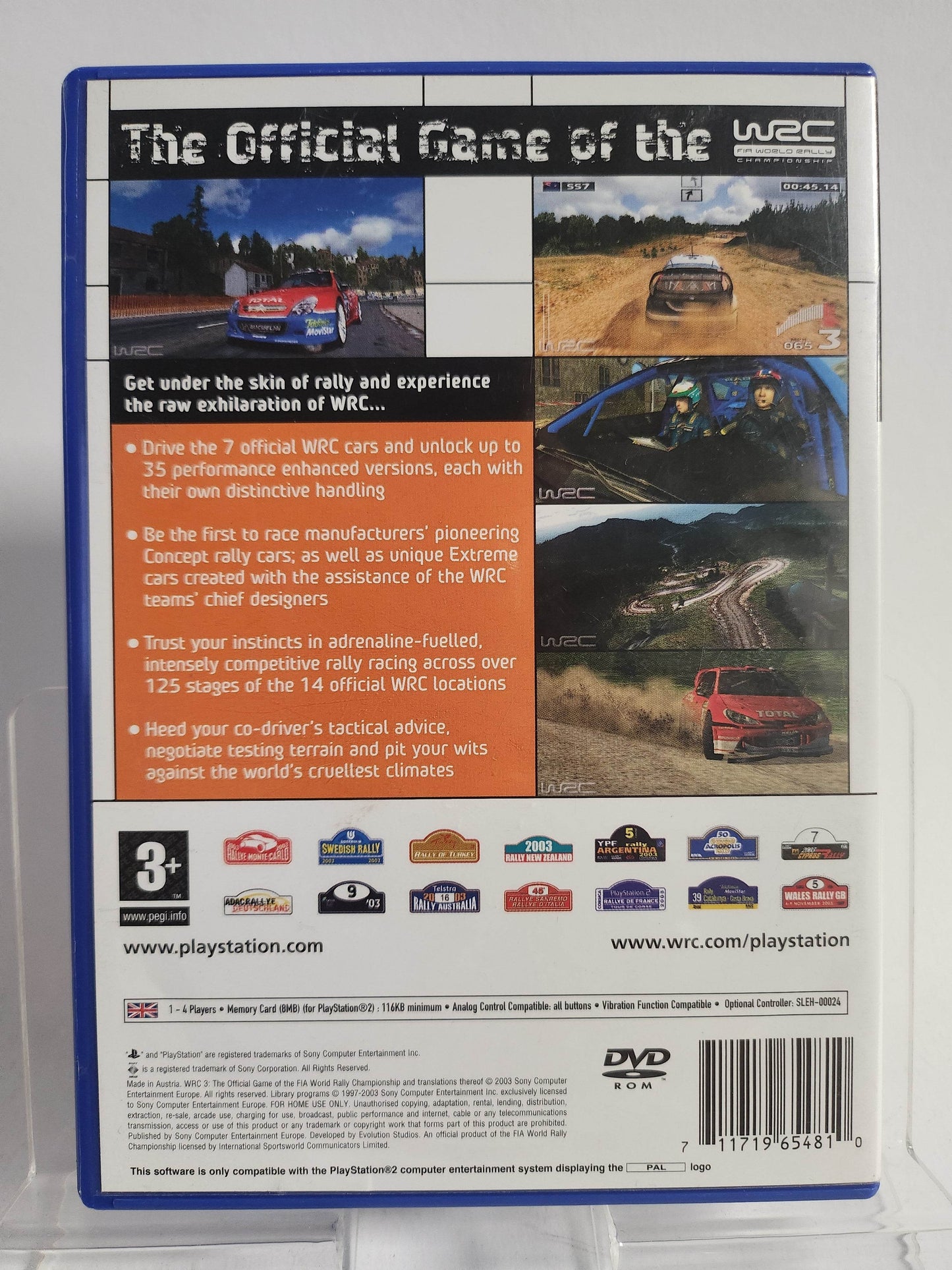 WRC 3 Playstation 2 - Feniks Gameshop