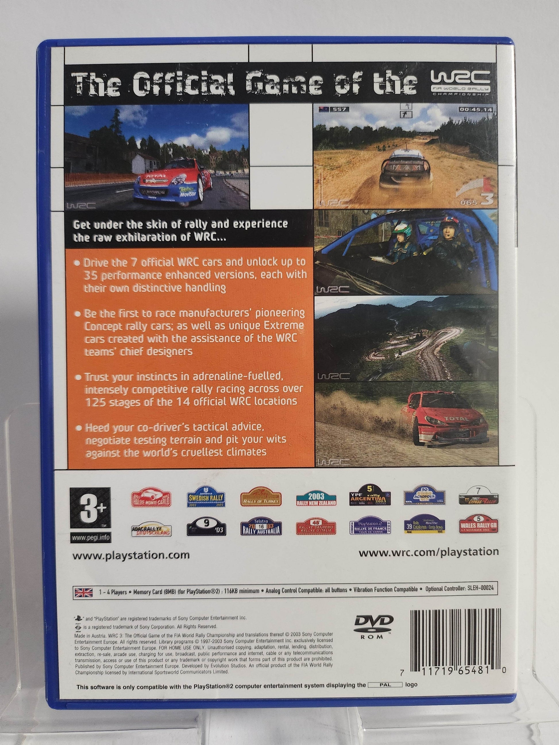 WRC 3 Playstation 2 - Feniks Gameshop