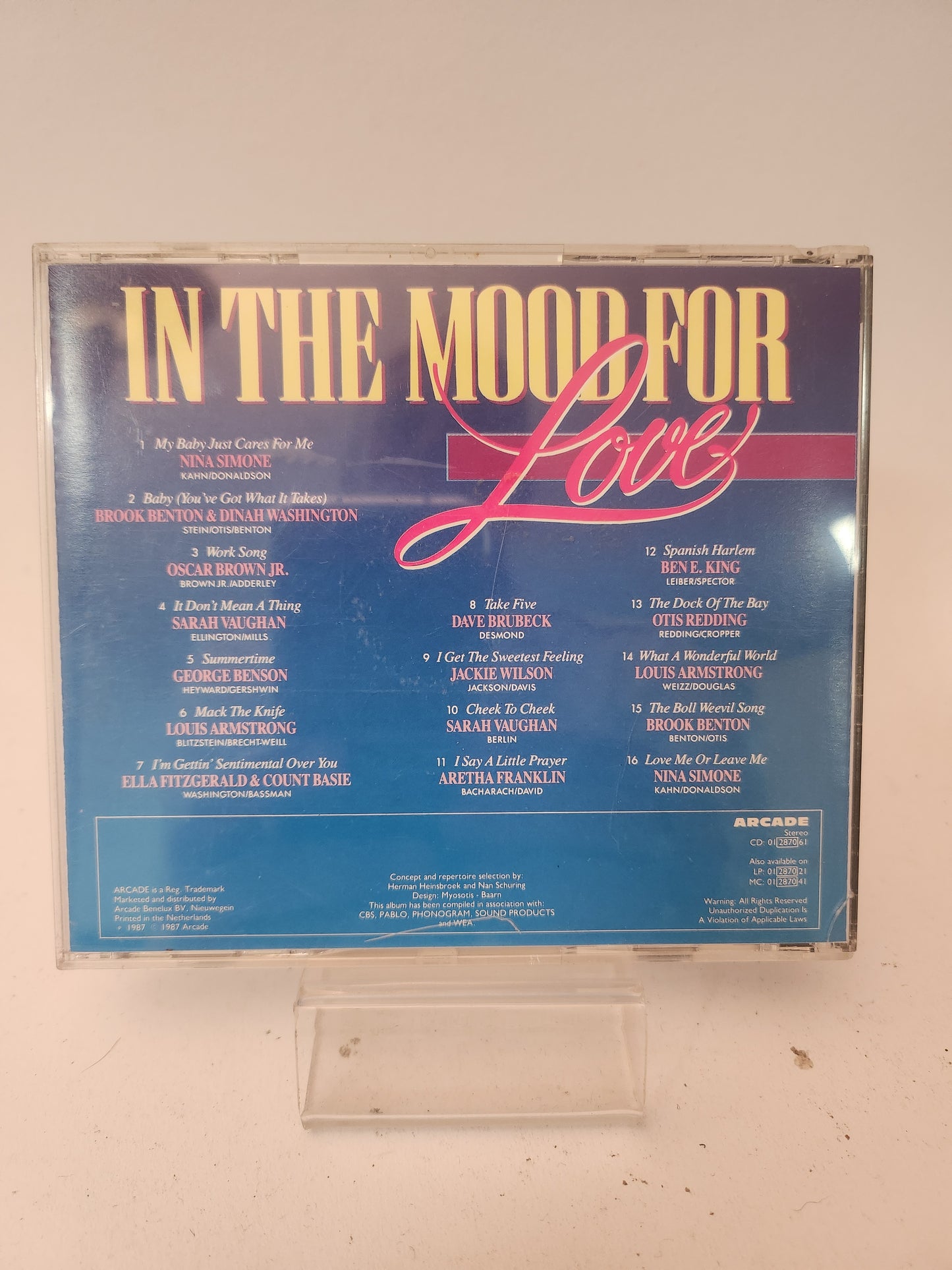 In the Mood for Love CD