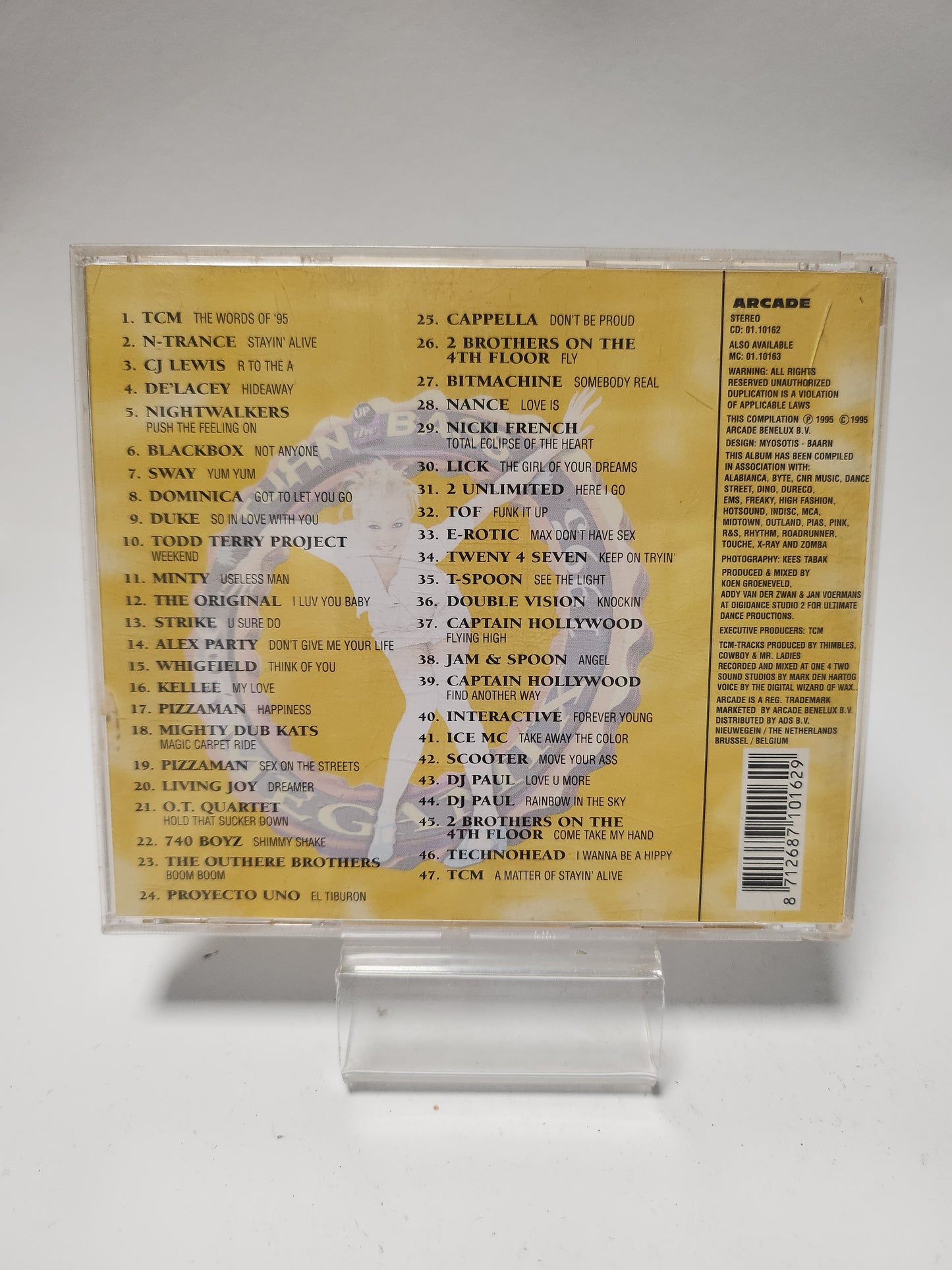 Turn up the Bass Megamix 1995 CD