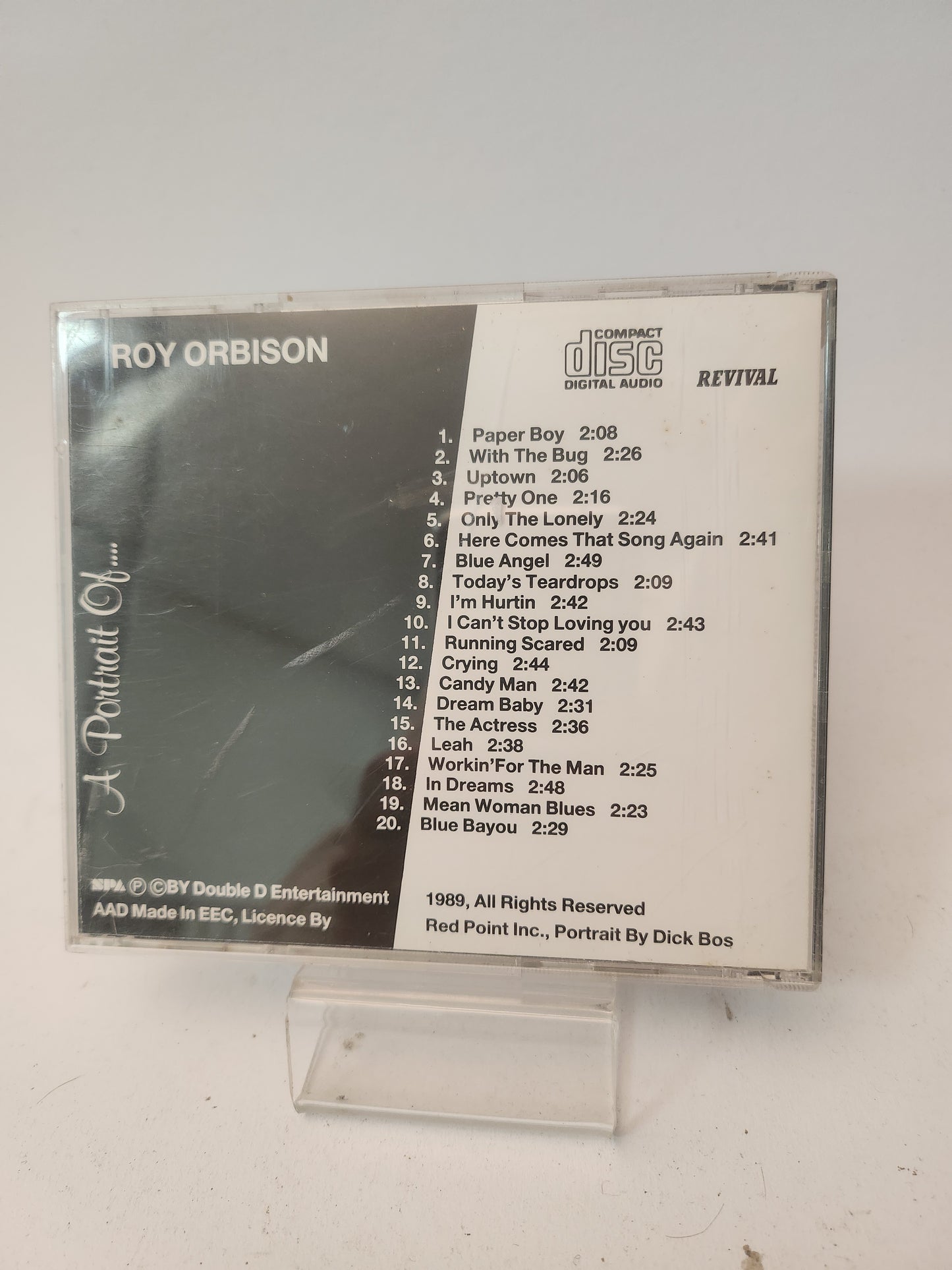 A Portrait of Roy Orbison CD
