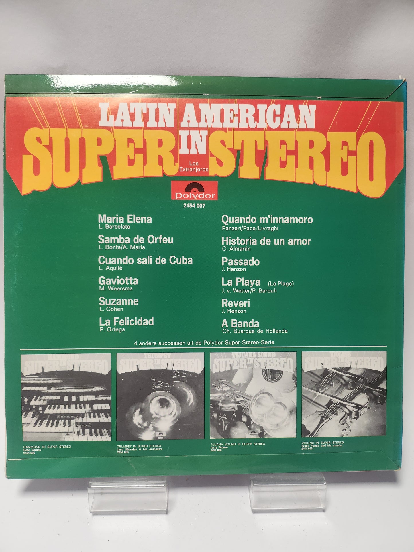 Los Extrajeros: Latin American in Super Stereo LP Vinyl